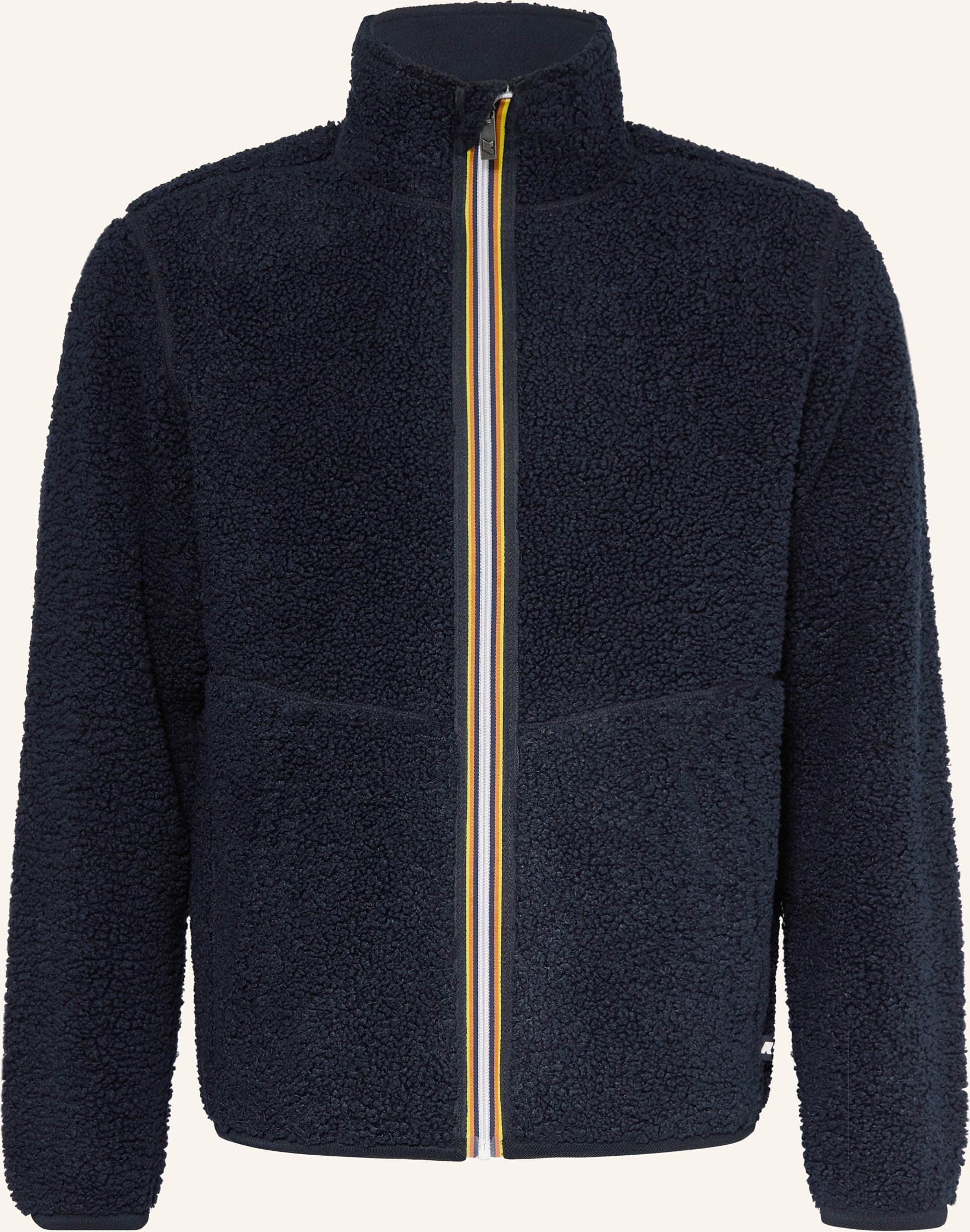 K-Way Fleecejacke Pascal Sherpa Polar Double Zum Wenden blau