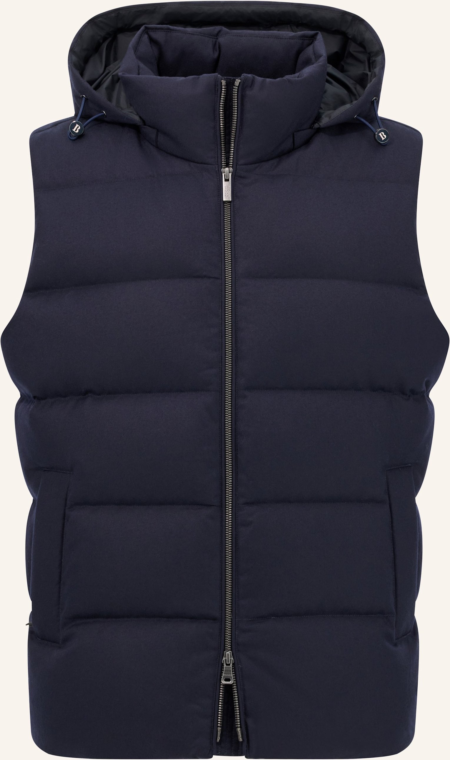 Thumbnail - Boggi Milano Daunenweste Aus Cashmere blau