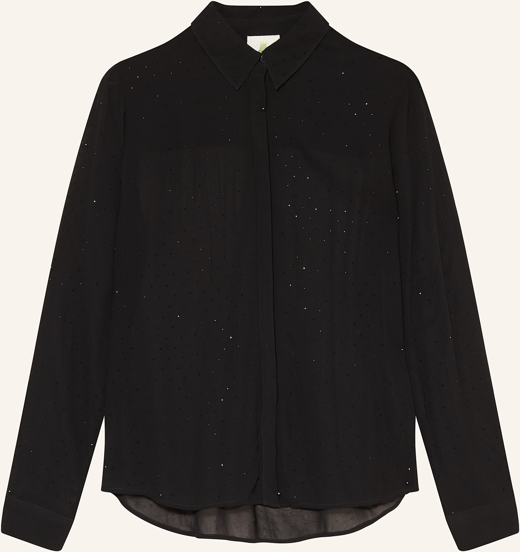 Princess Goes Hollywood Hemdbluse Mit Schmucksteinen schwarz