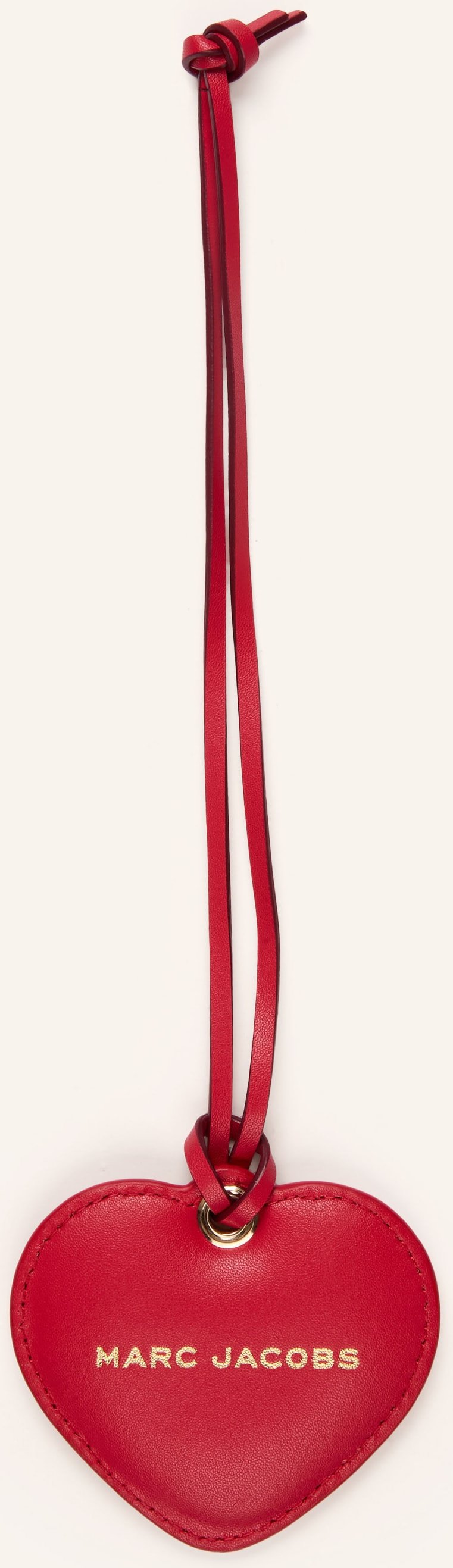 Marc Jacobs Taschenanhänger The Heart Mirror rot