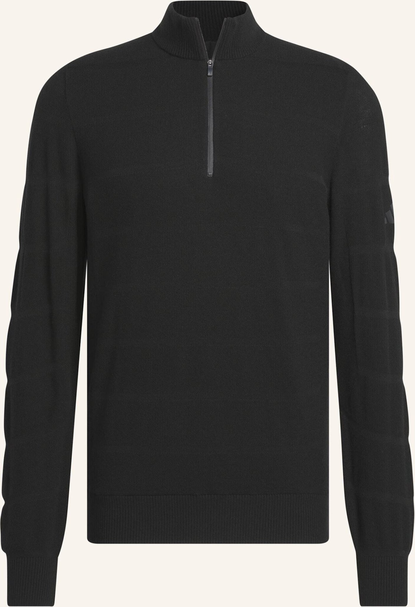 Adidas ultimate365 Tour Wind Knit Quarter-Zip. schwarz