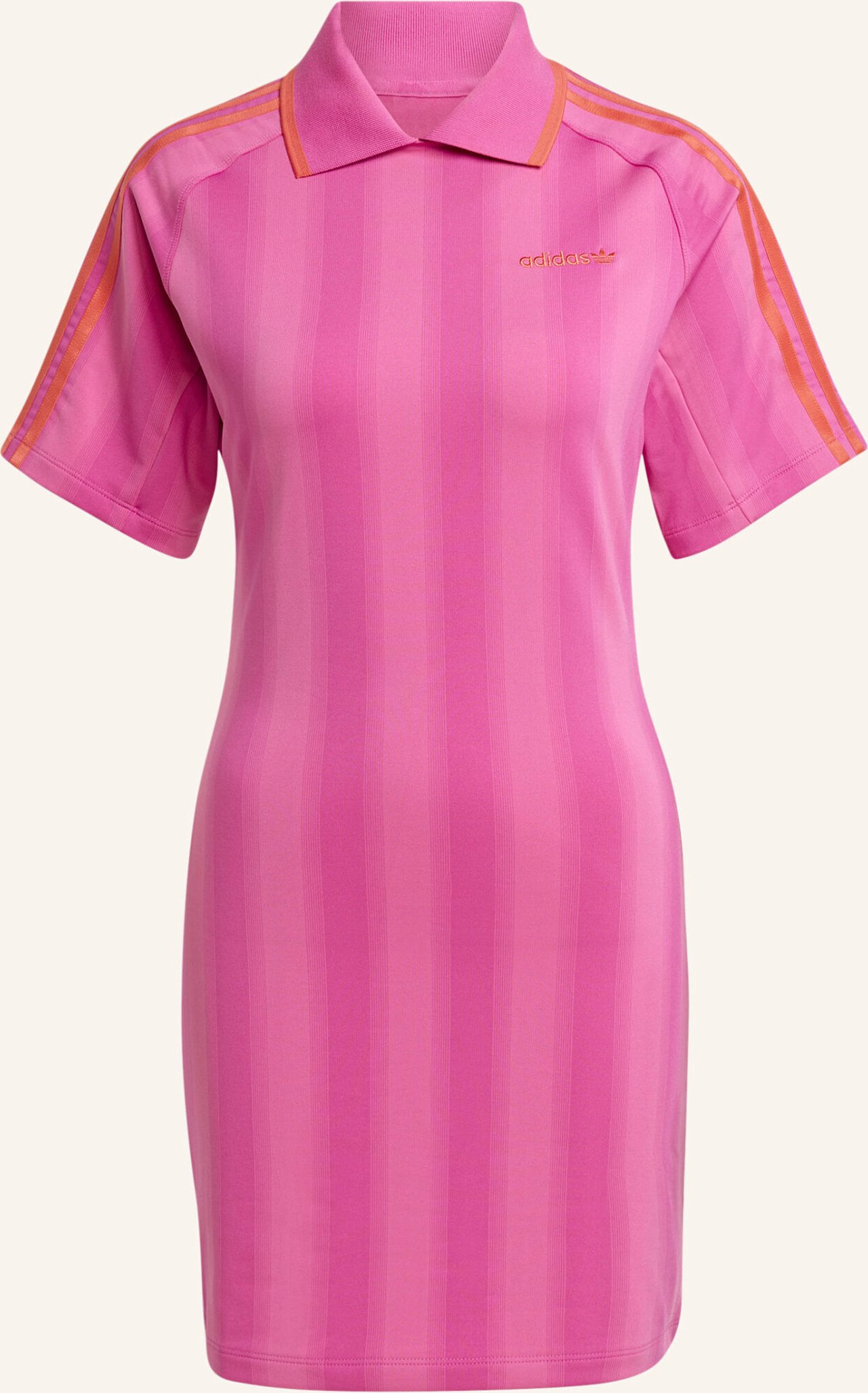 Adidas Originals Football Inspired Graphic Kleid pink
