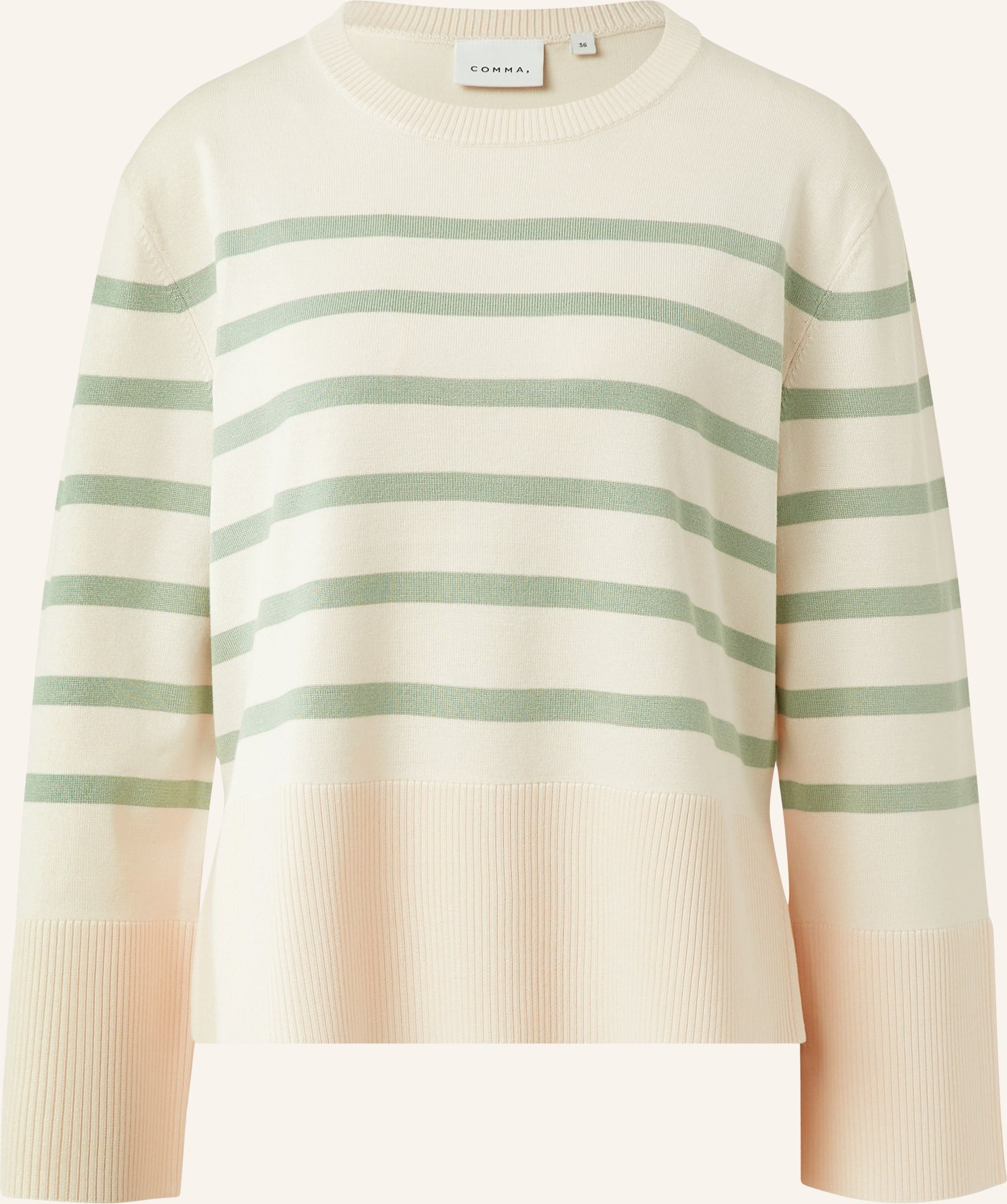 Comma Pullover weiss