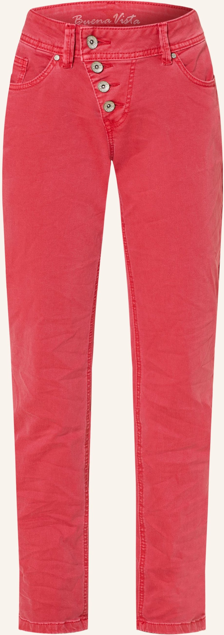 Buena Vista Straight Jeans Malibu Slim Fit rot