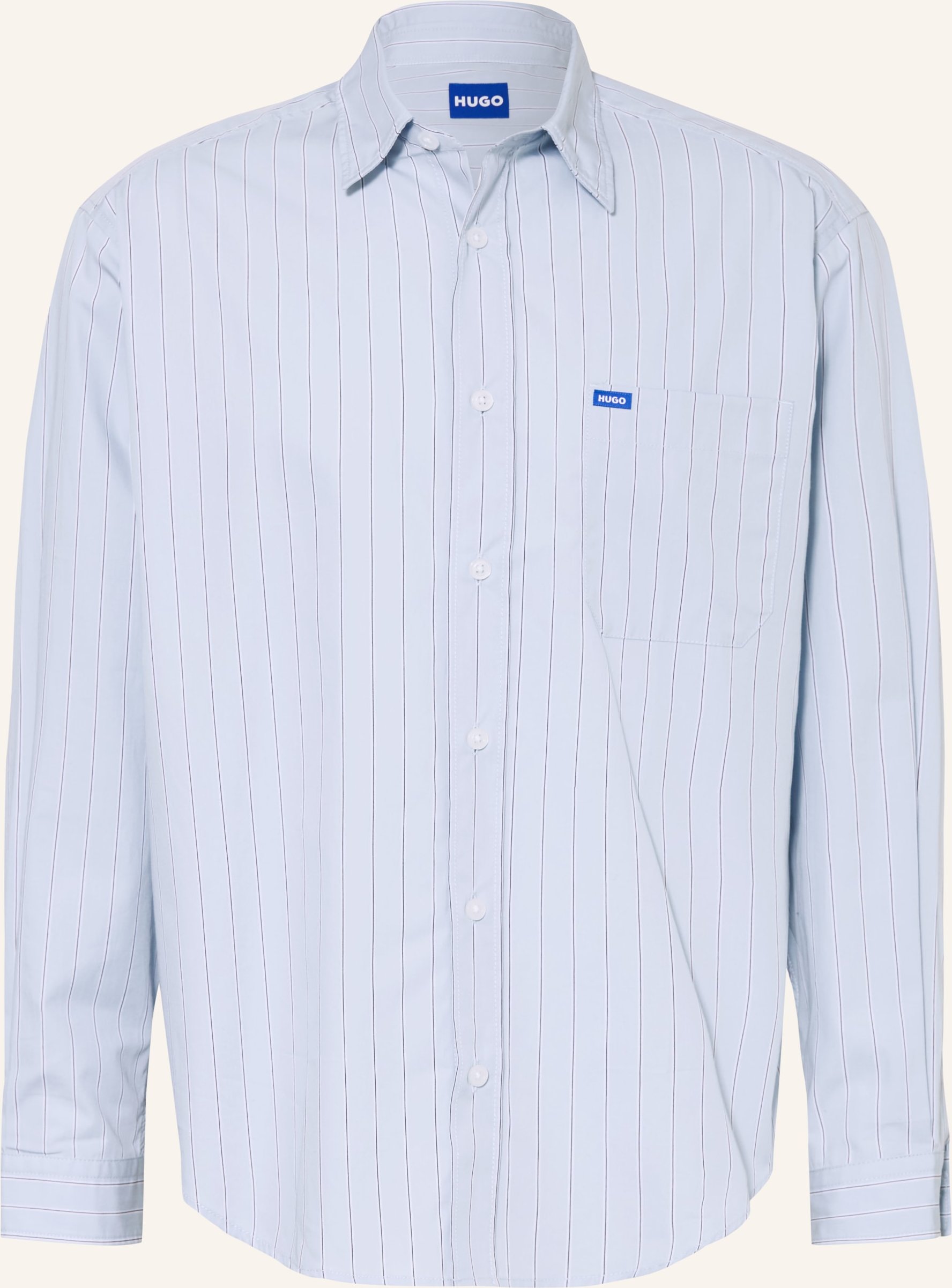 Hugo Hemd Ebalto Comfort Fit blau