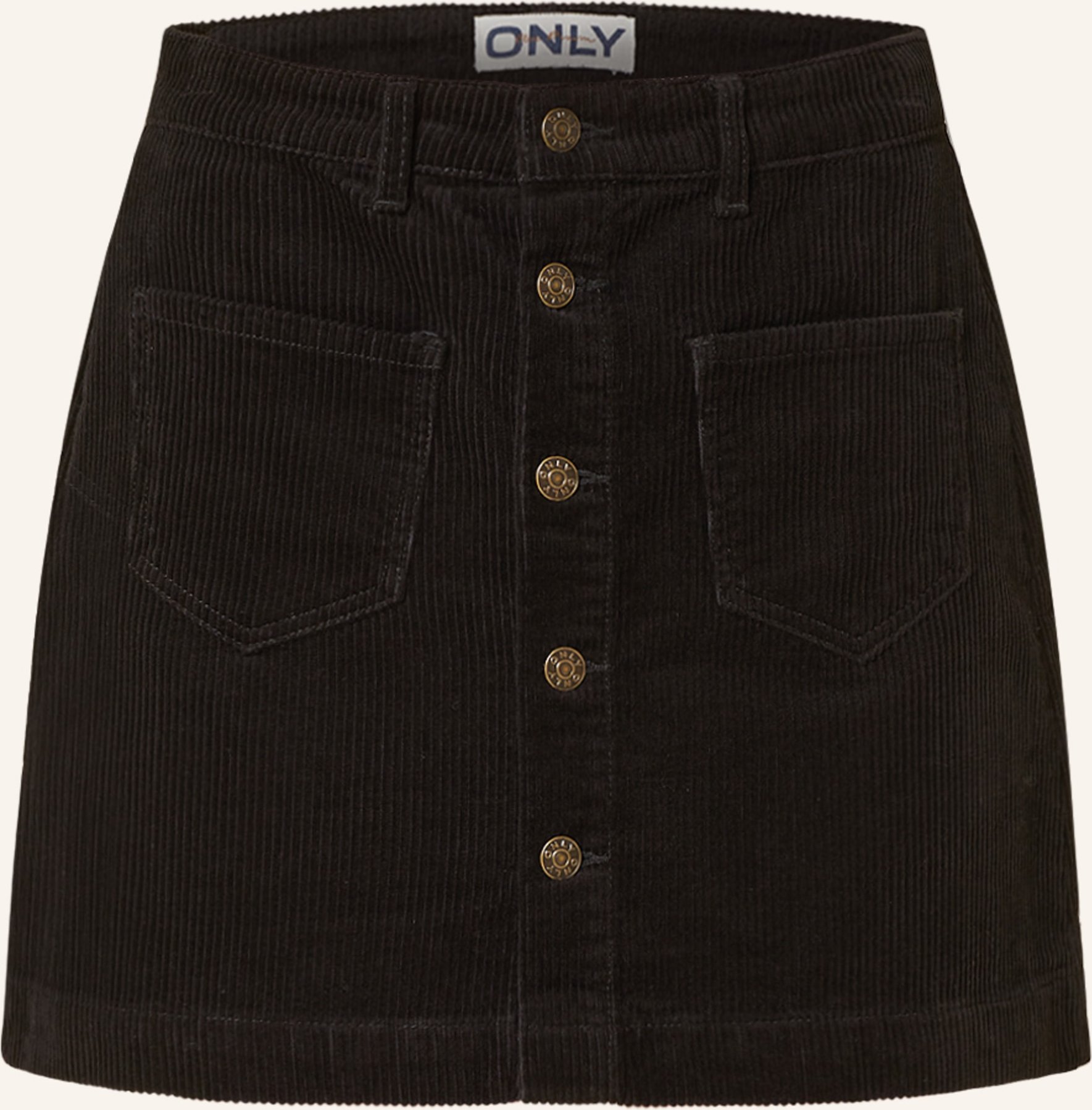 Only Cordrock schwarz