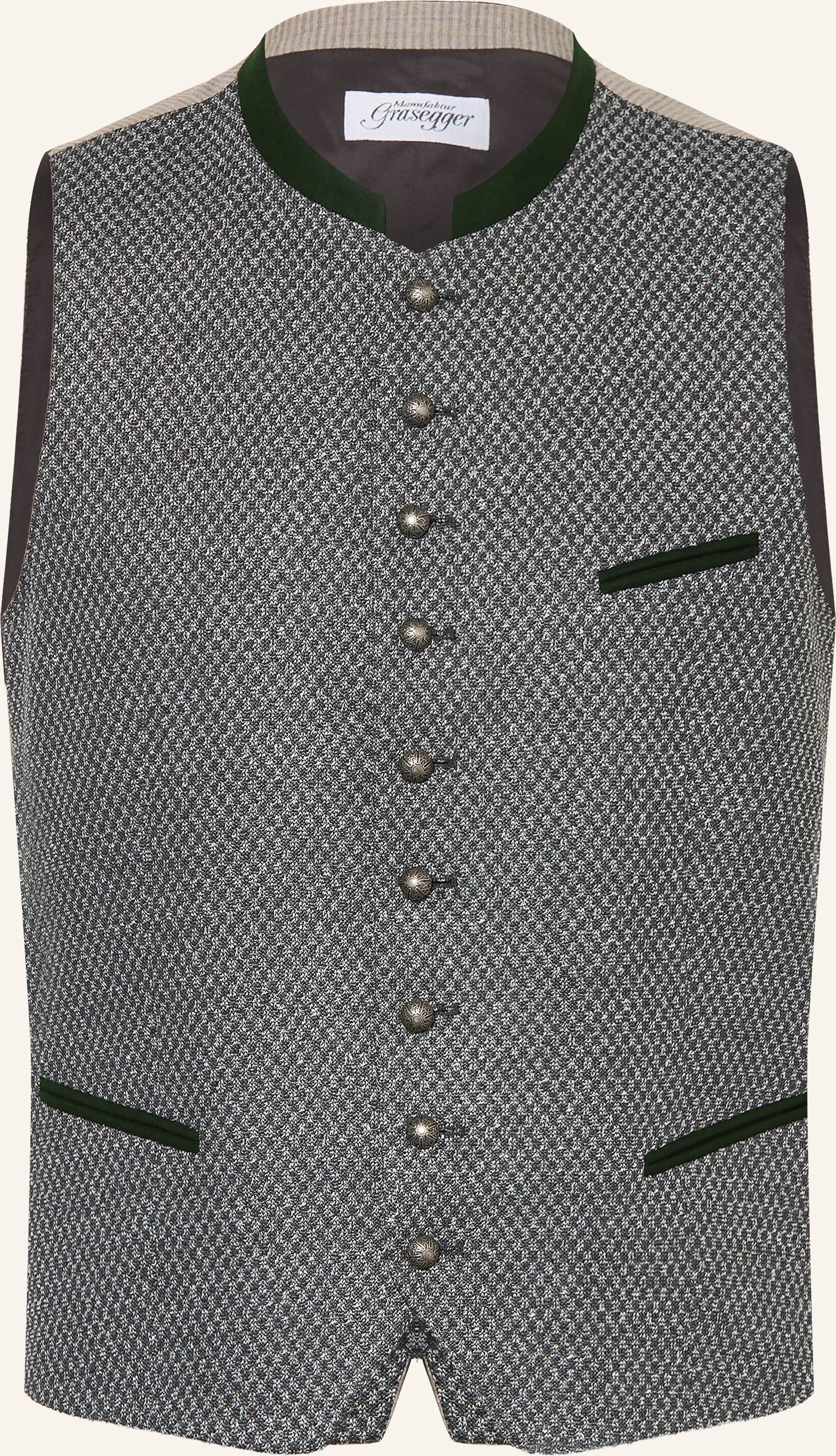 Grasegger Trachtenweste grau