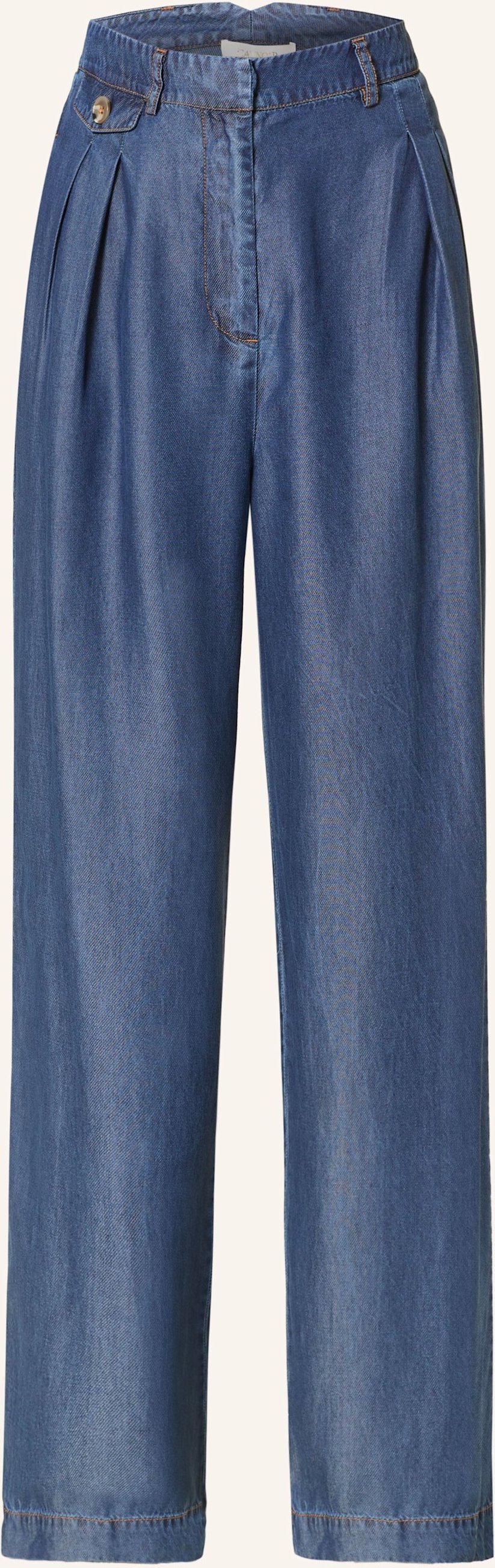 Catnoir Marlenehose Und Jeansoptik blau