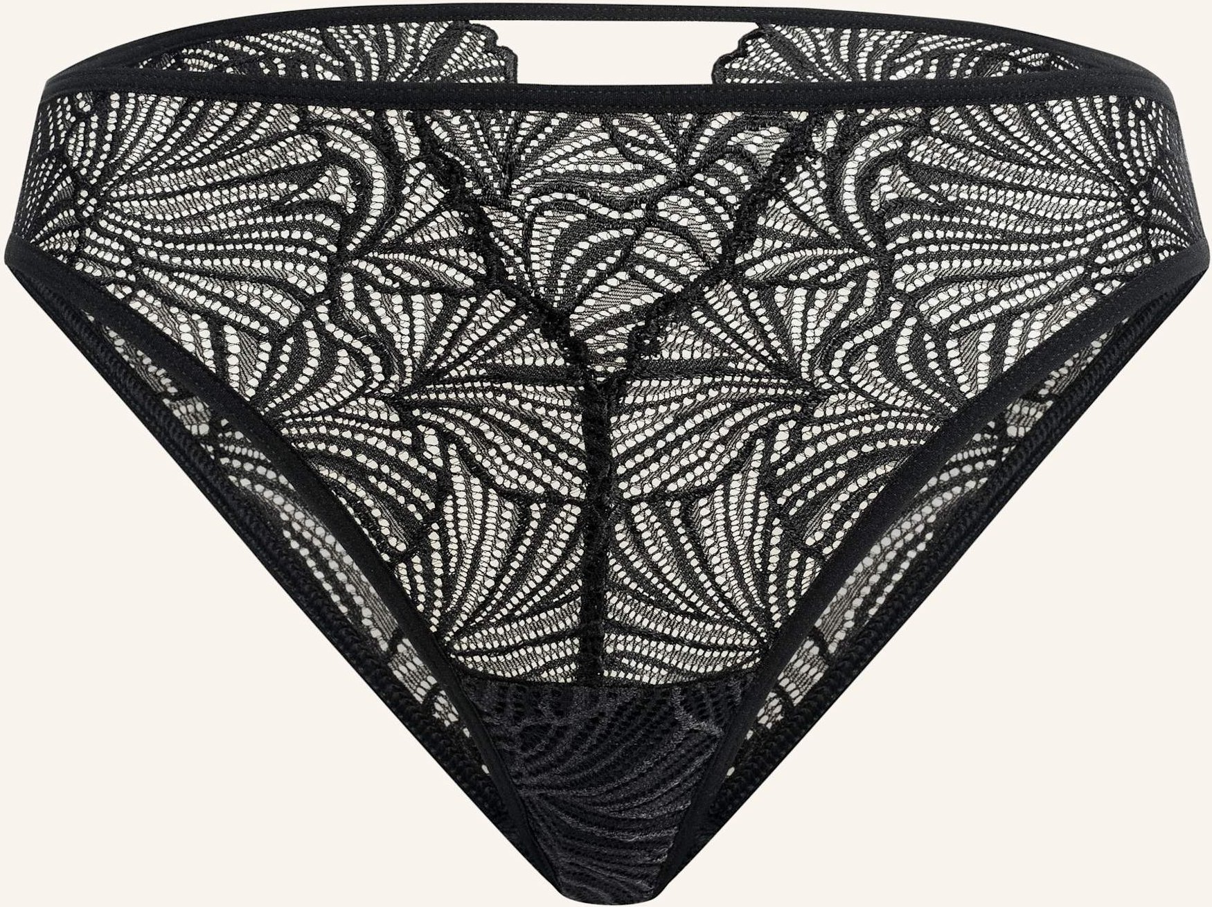 Erlich Textil Slip Fluid Lace Slip schwarz