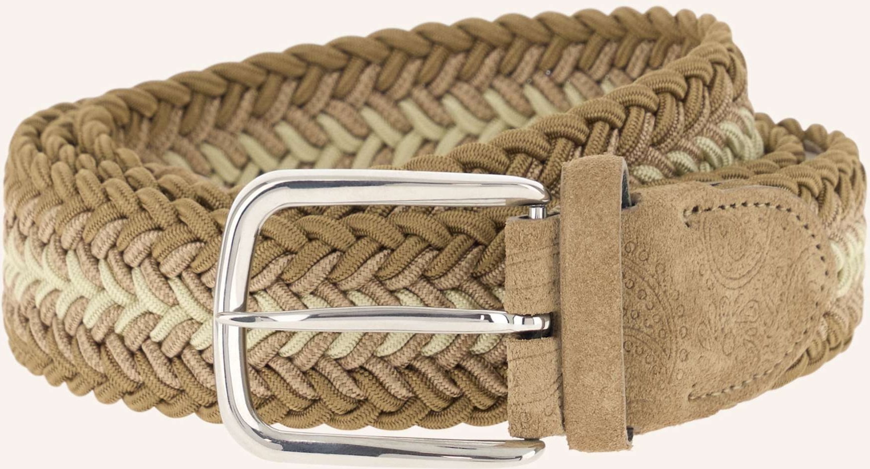 Boggi Milano Ledergürtel beige