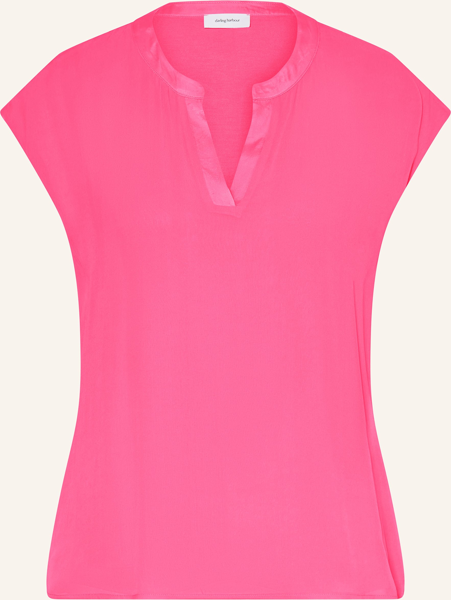 Darling Harbour Blusenshirt Im Materialmix pink