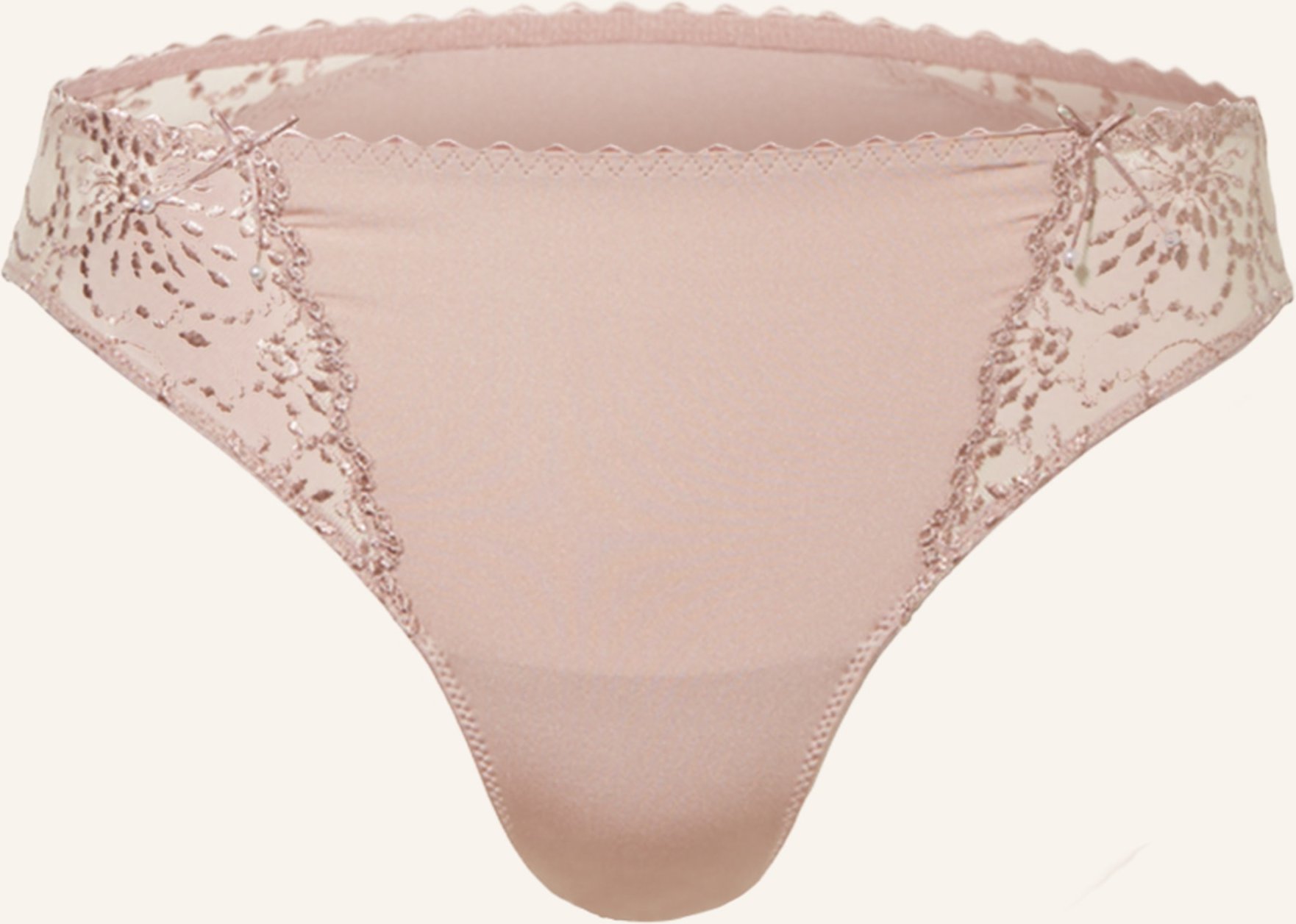 Marie Jo Slip Jane Mit Schmuckperlen rosa