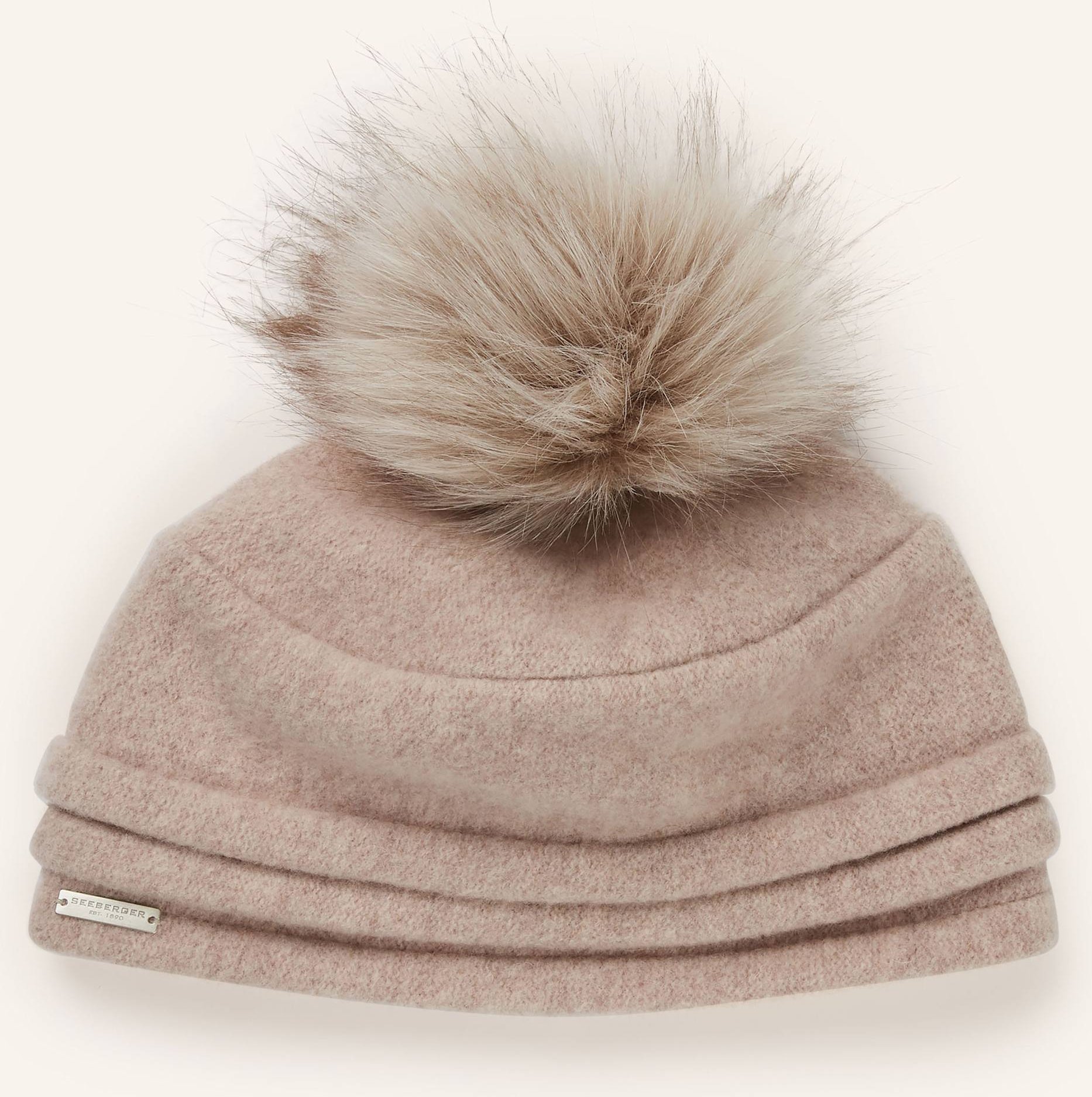 Seeberger Mütze beige