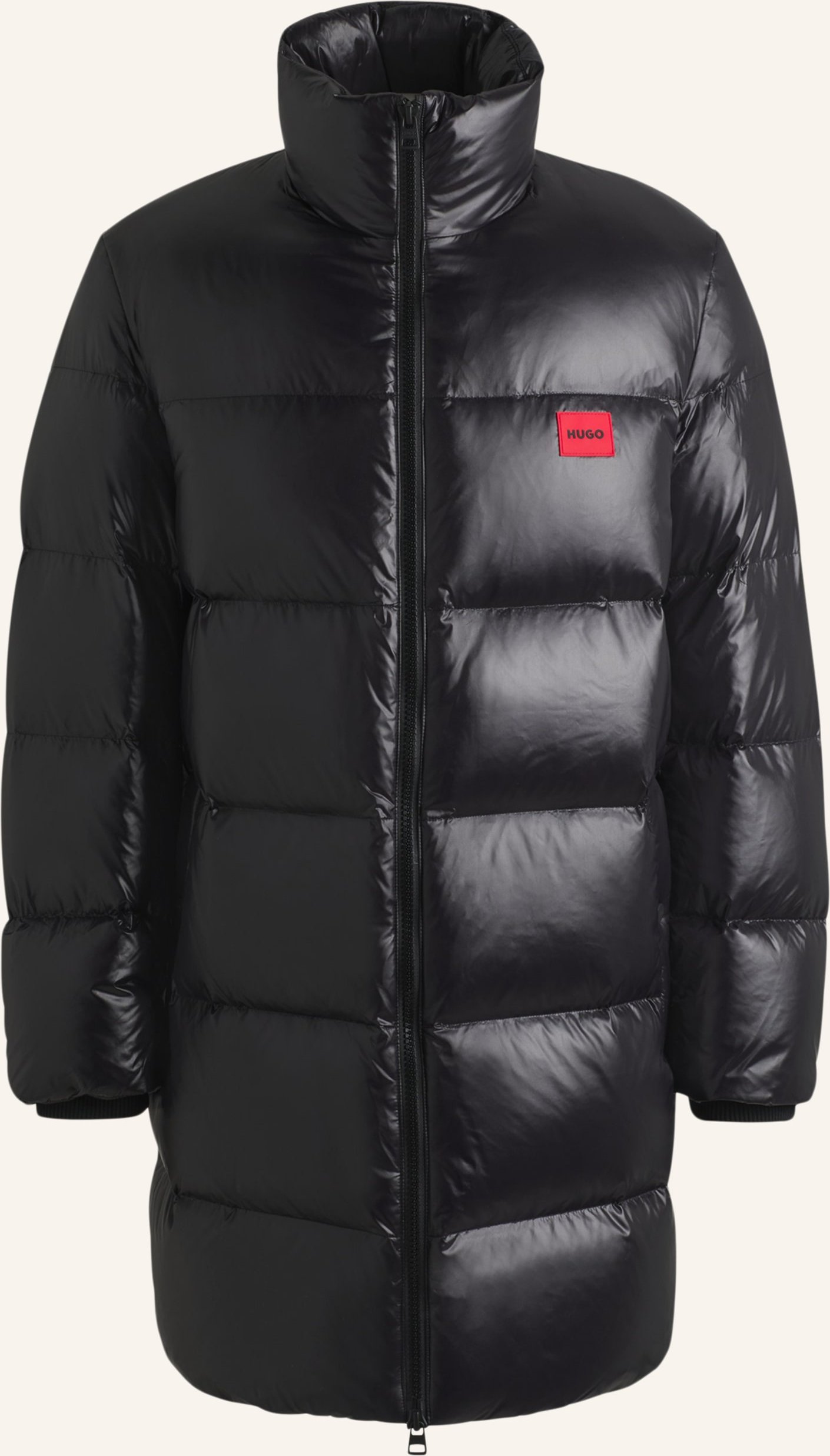 Thumbnail - Hugo Casual Mantel Magnus2242_In Regular Fit schwarz