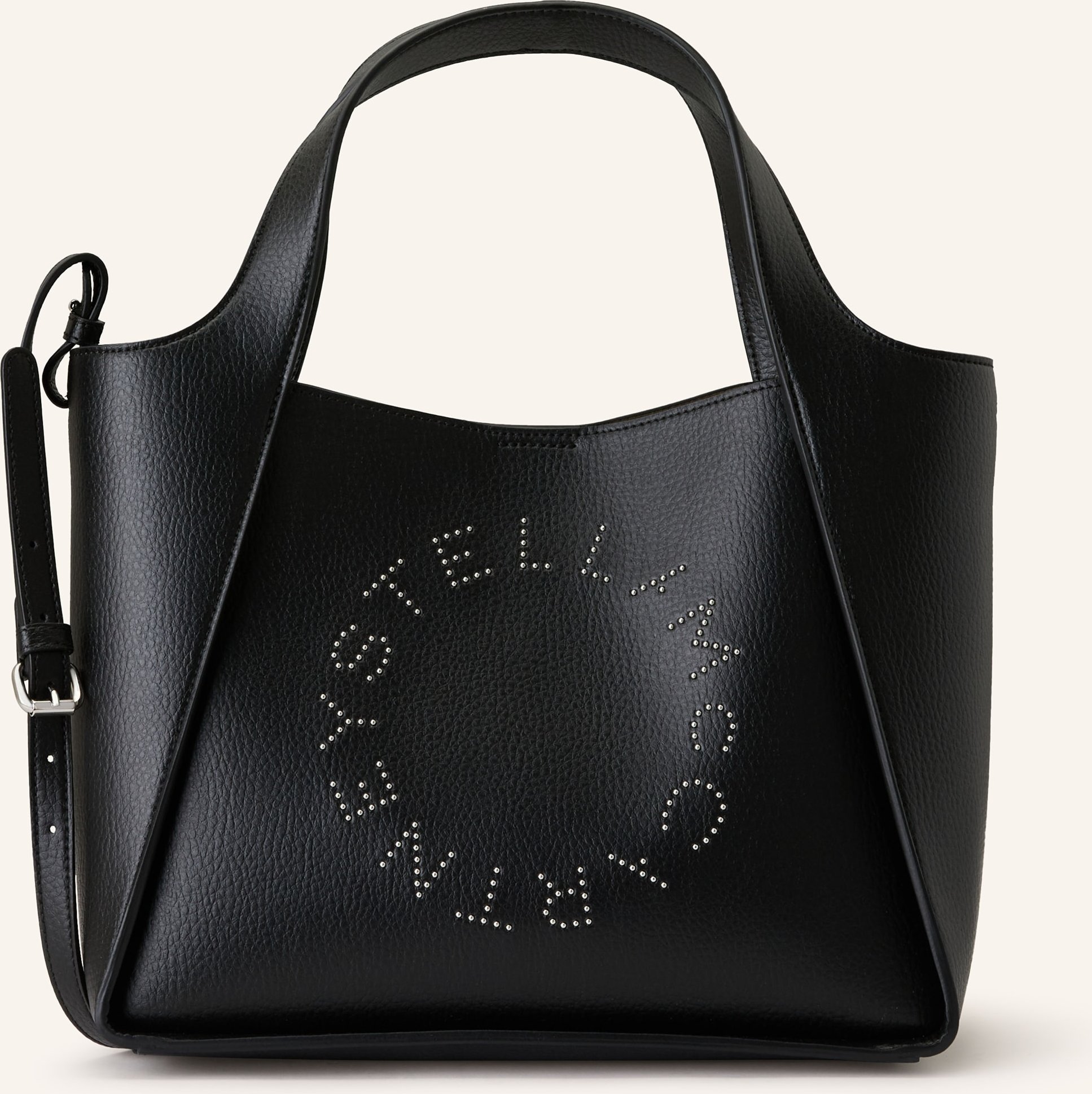 Stella Mccartney Shopper Mit Pouch schwarz
