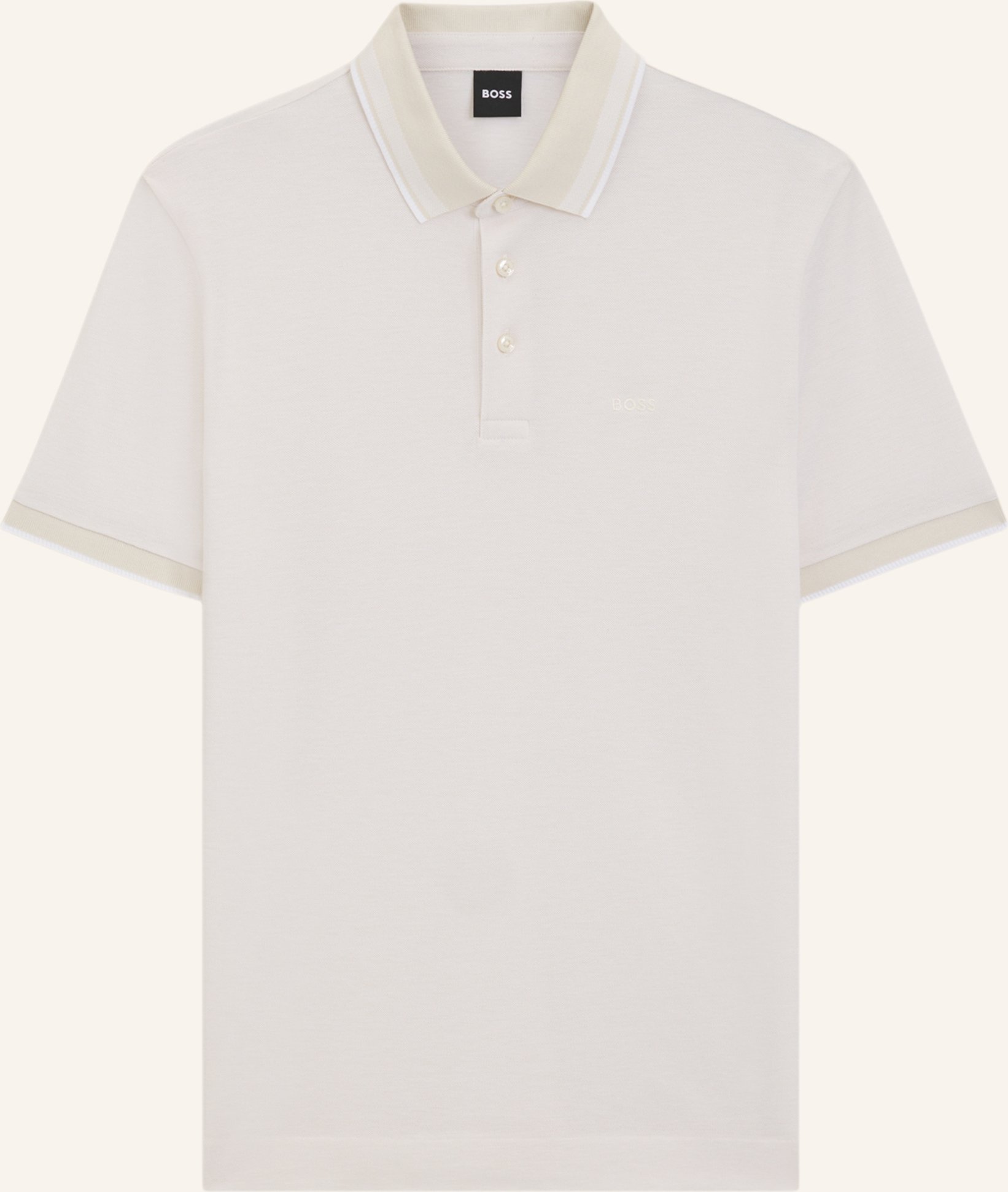 Thumbnail - Boss Poloshirt H-Prout 141 Regular Fit weiss