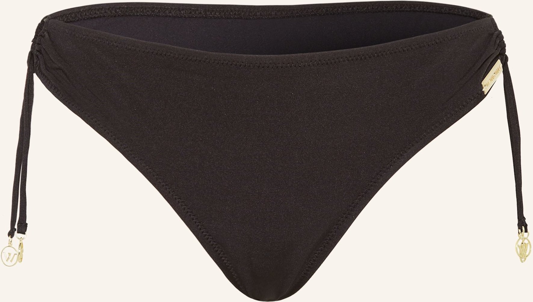 Watercult Basic-Bikini-Hose Shimmering Solids schwarz