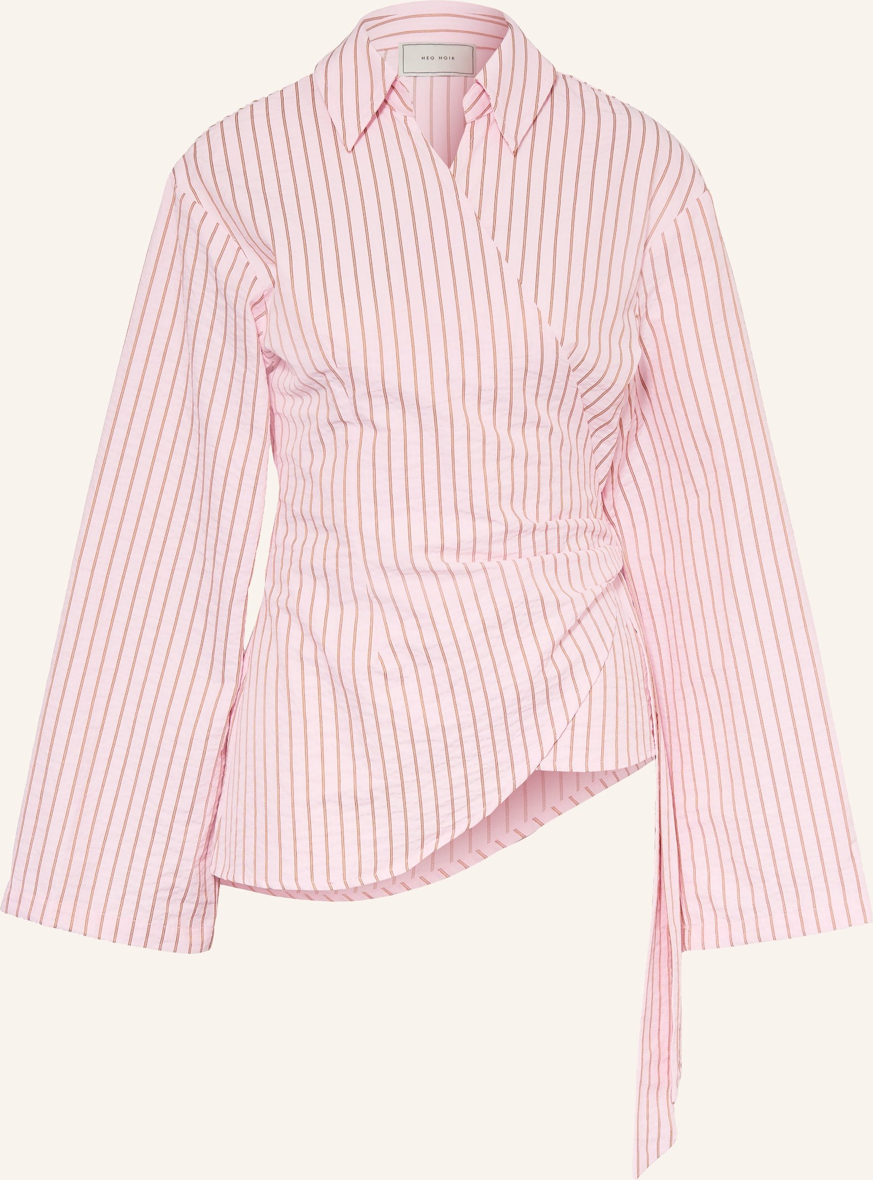 Neo Noir Wickelbluse Tifuna pink