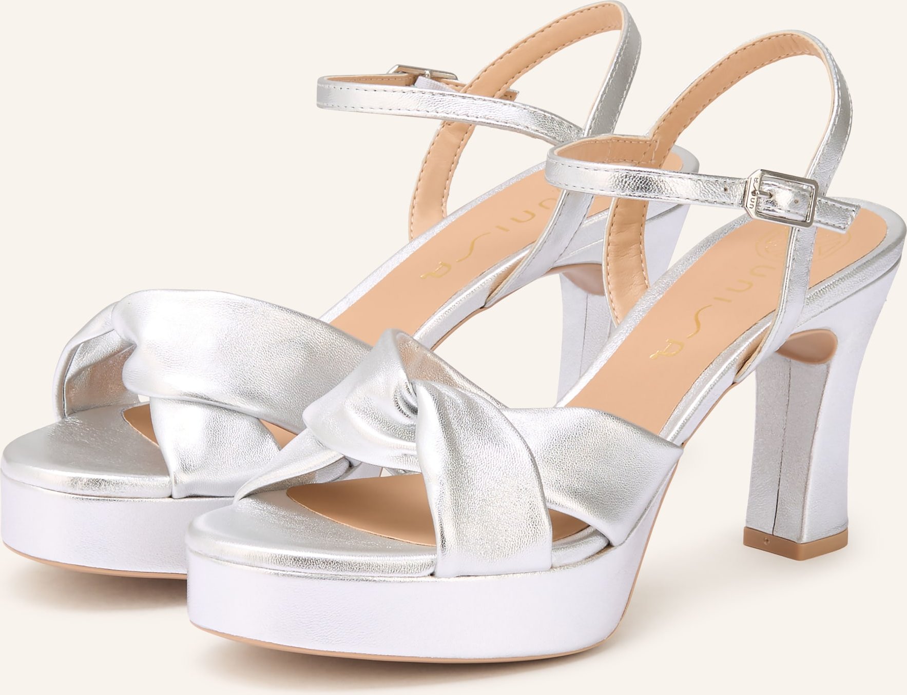 Unisa Sandaletten Onoa silber