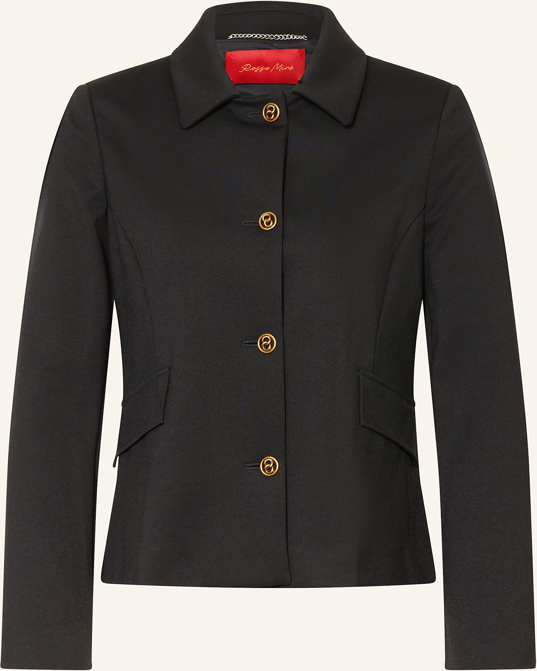 Elena Miro Kastenjacke schwarz