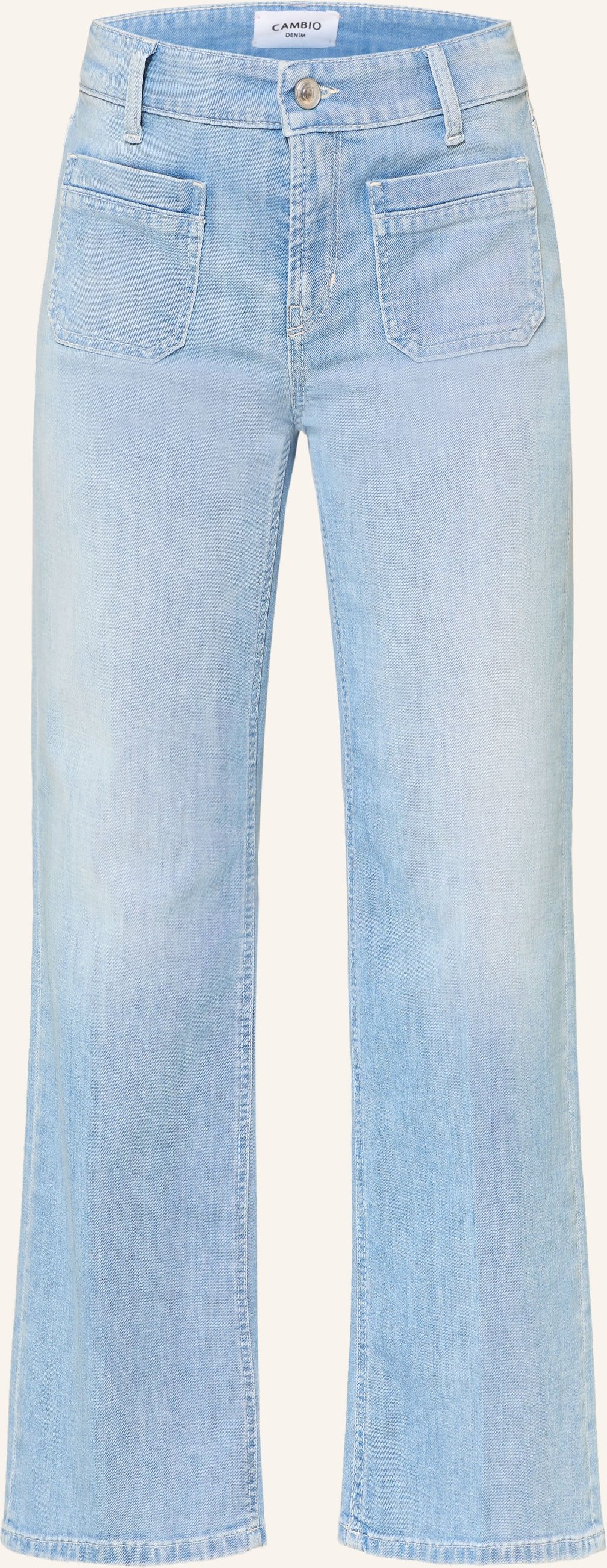 Cambio Bootcut Jeans Tess blau