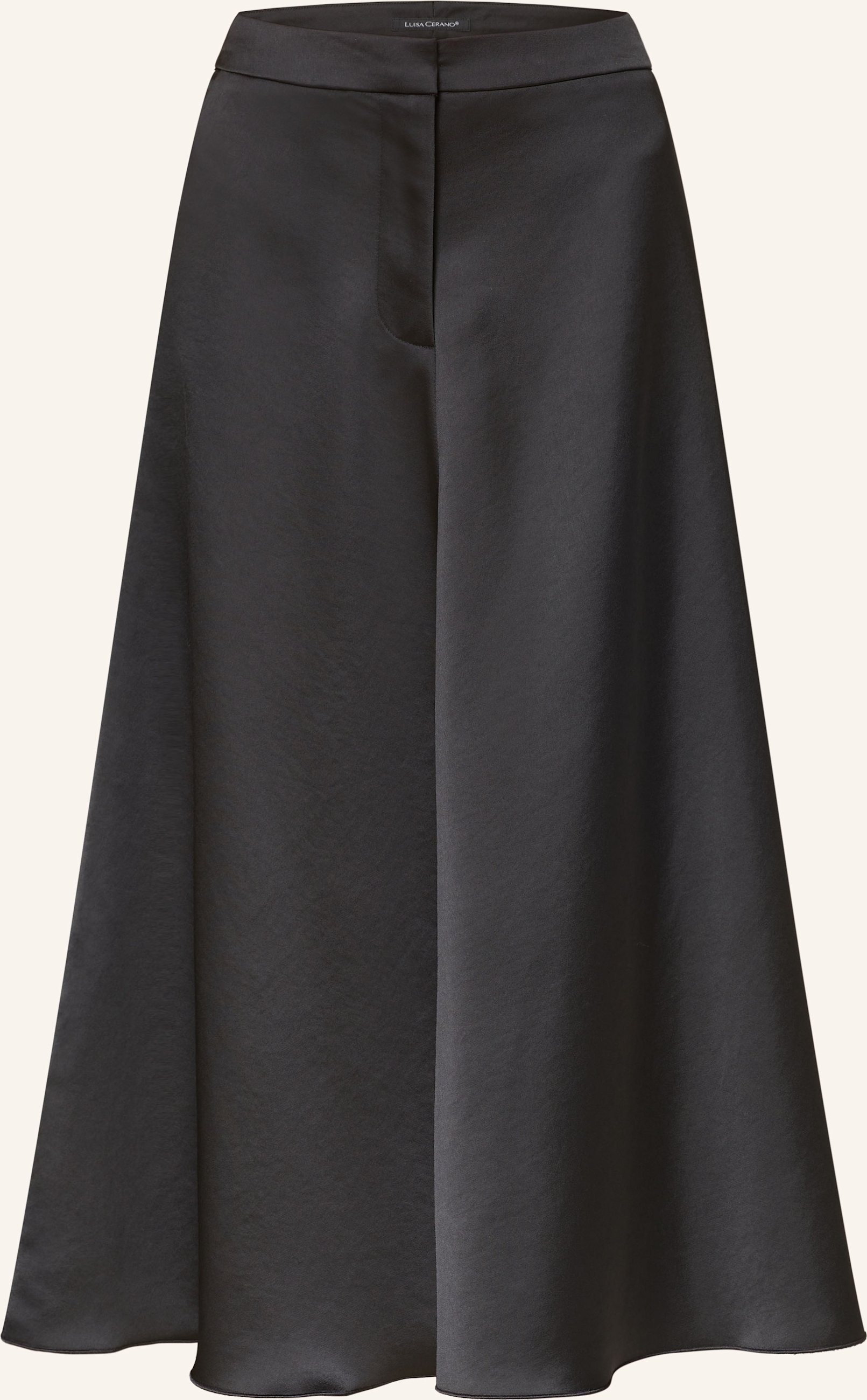 Luisa Cerano Satinrock schwarz