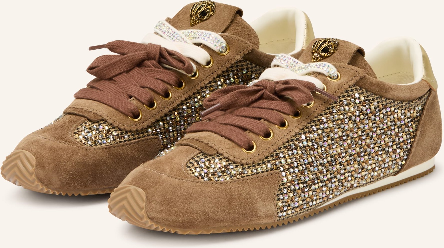 Thumbnail - Kurt Geiger Sneaker Islington Mit Schmucksteinen beige