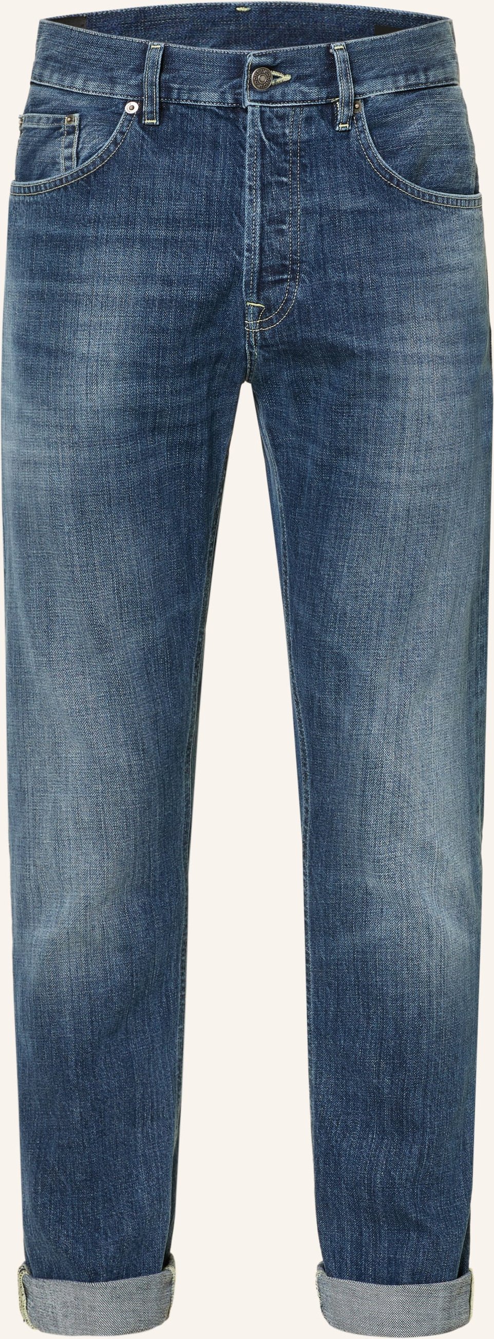 Dondup Jeans Icon Regular Fit blau