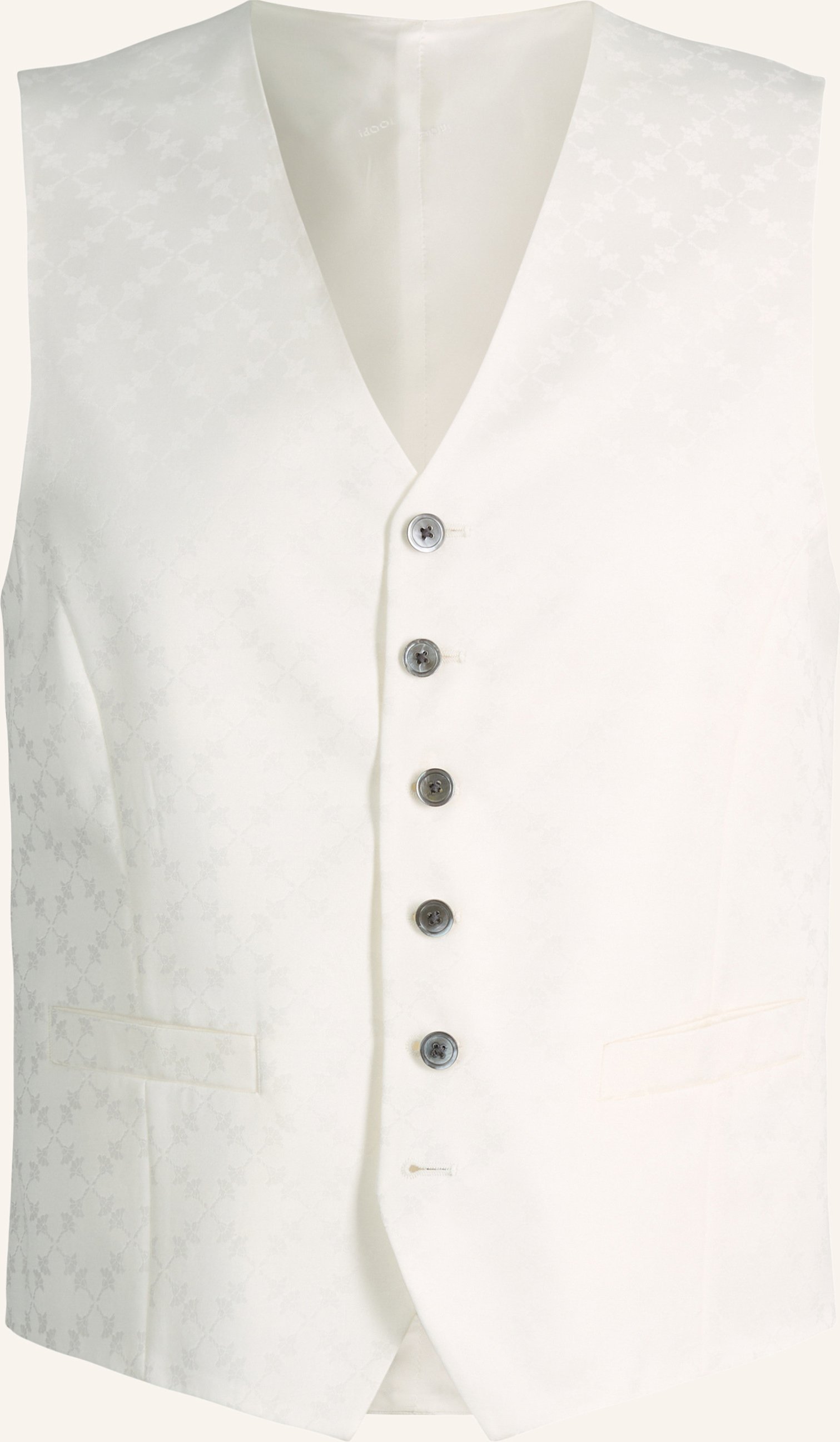 Joop! Weste Regular Fit weiss