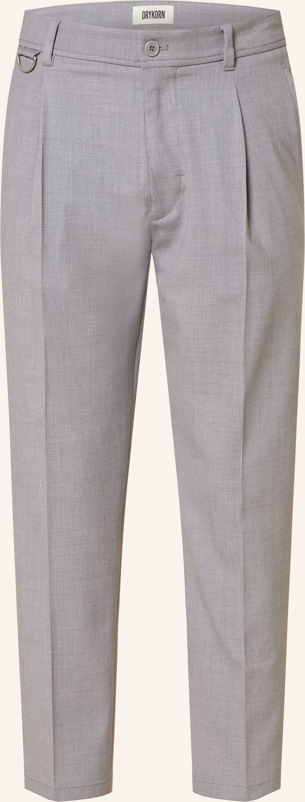 Drykorn Hose Devyn Extra Slim Fit grau