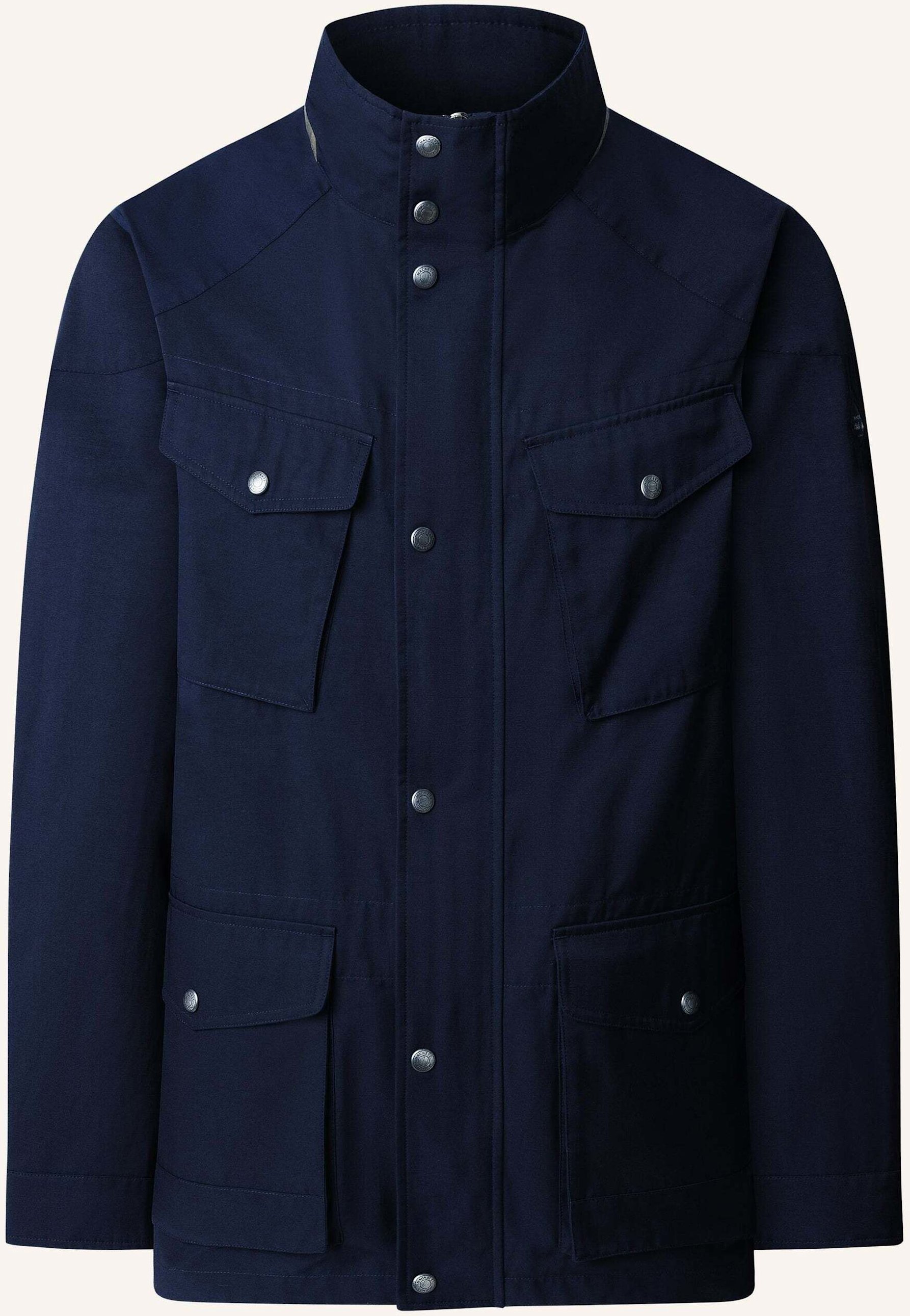 Hackett London Fieldjacket Unlined Velospeed blau