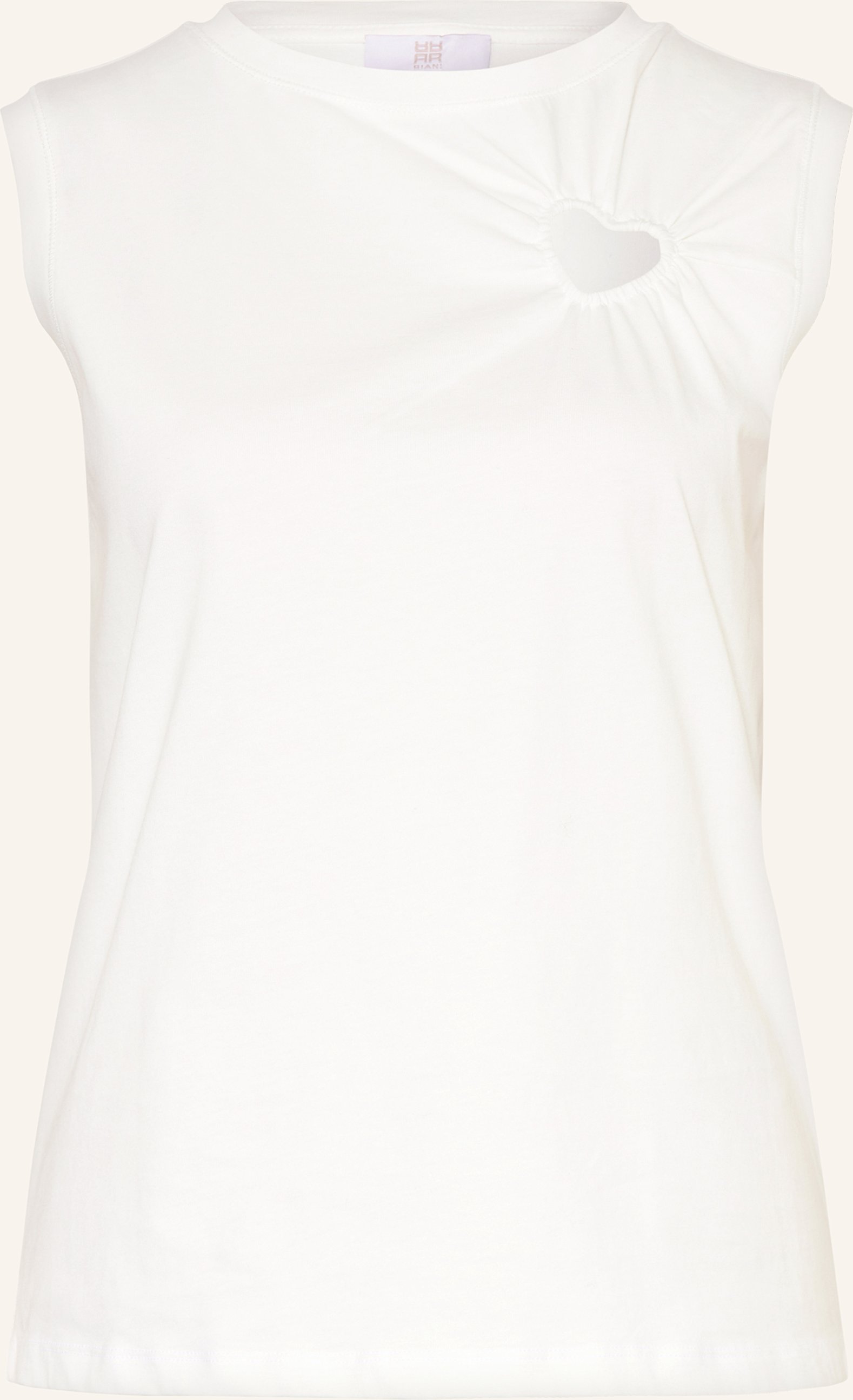 Riani Top Mit Cut-Out weiss