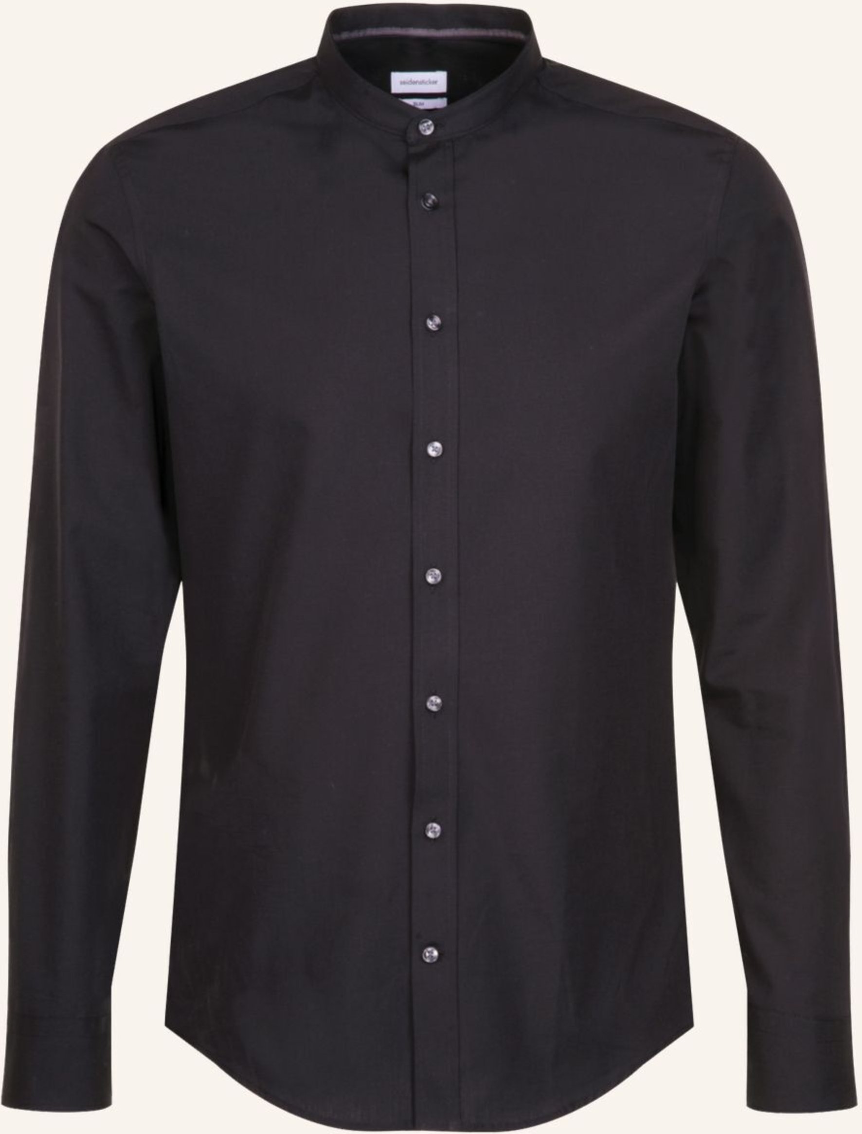 Seidensticker Business Hemd Slim Fit schwarz