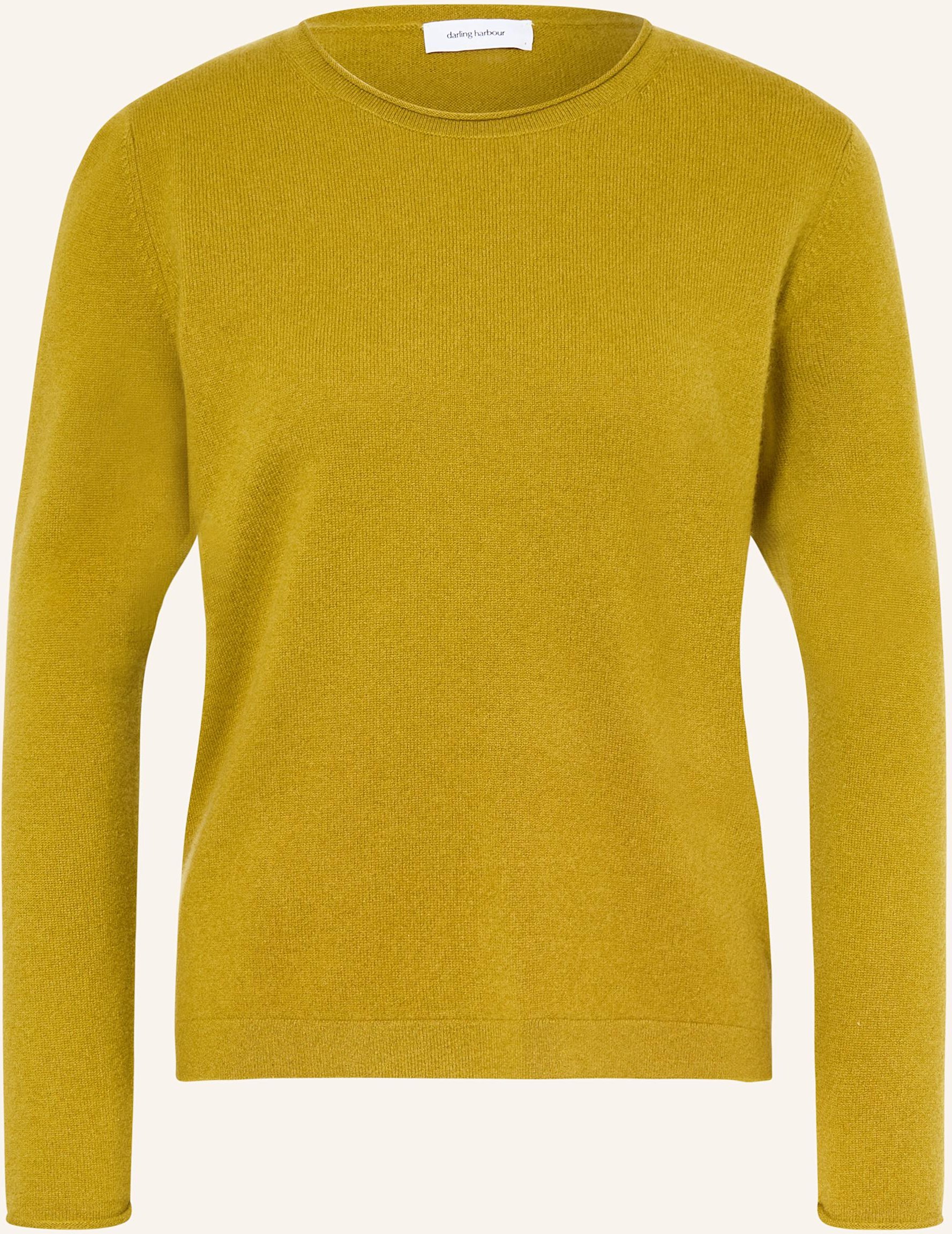 Darling Harbour Cashmere-Pullover gelb