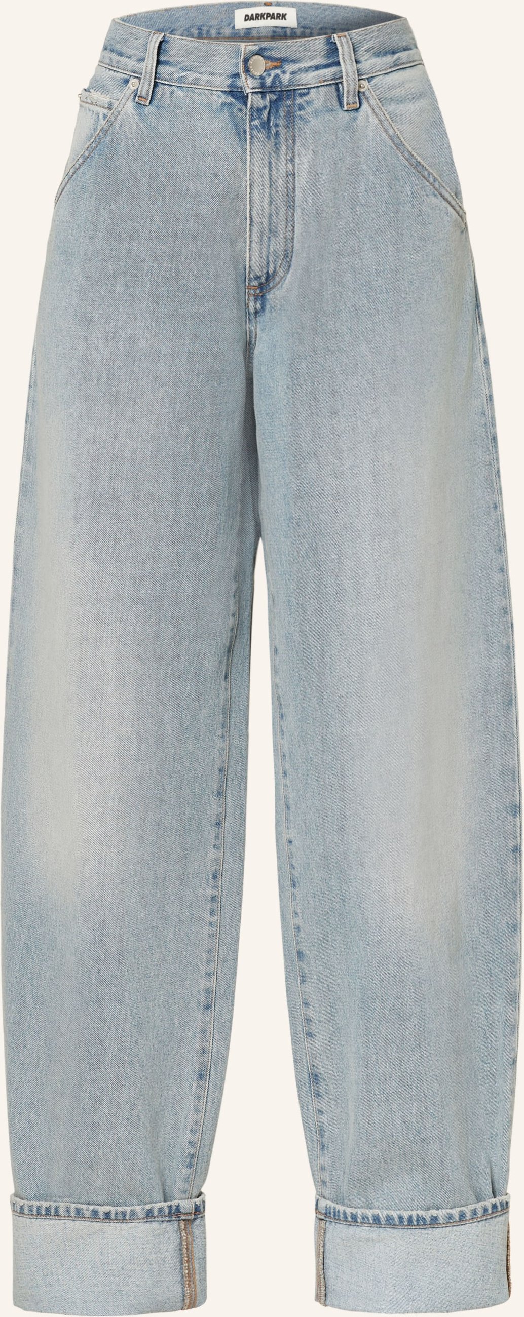 Darkpark Straight Jeans Khris blau