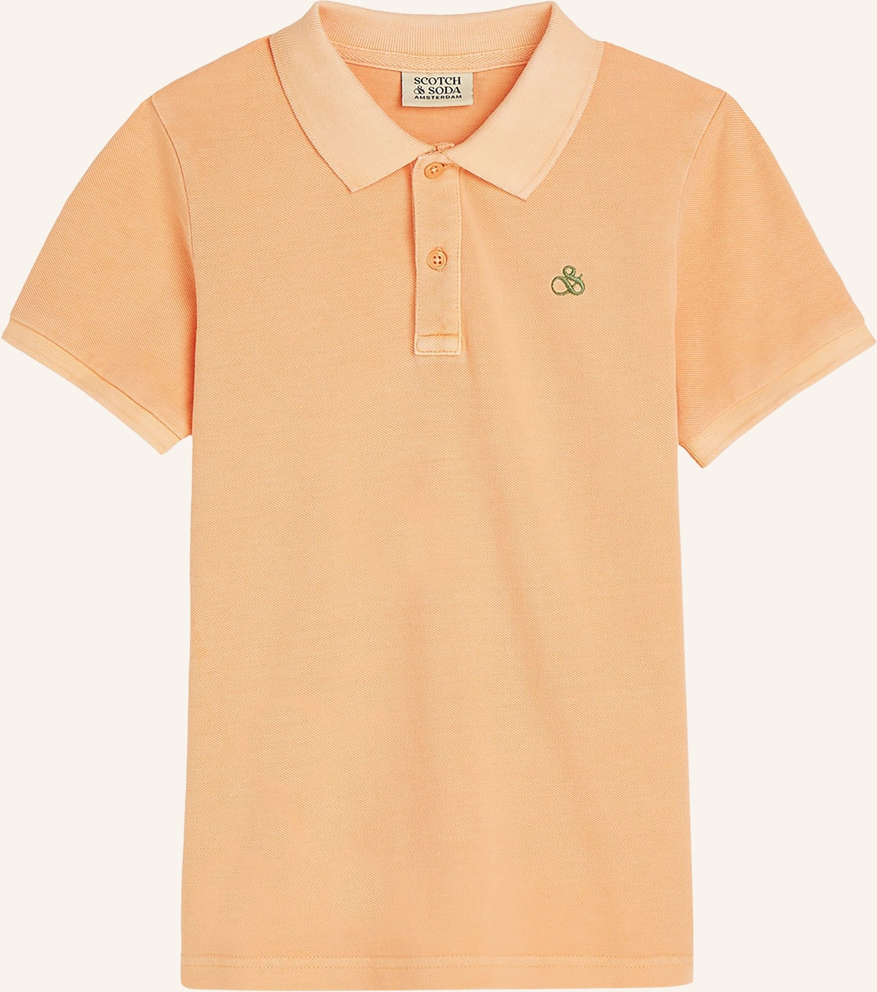 Scotch & Soda Piqué-Poloshirt pink