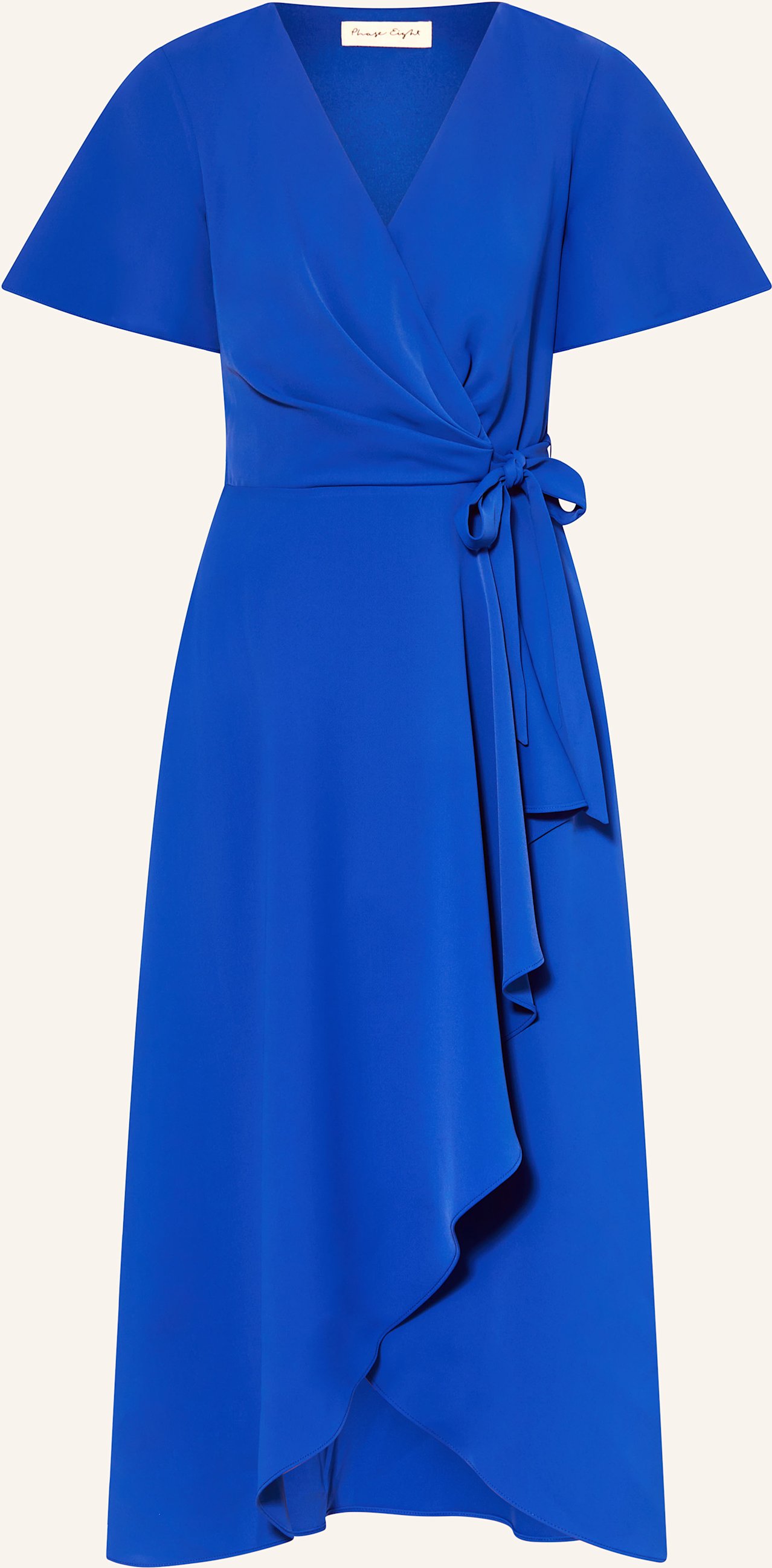 Thumbnail - Phase Eight Kleid Julissa In Wickeloptik blau