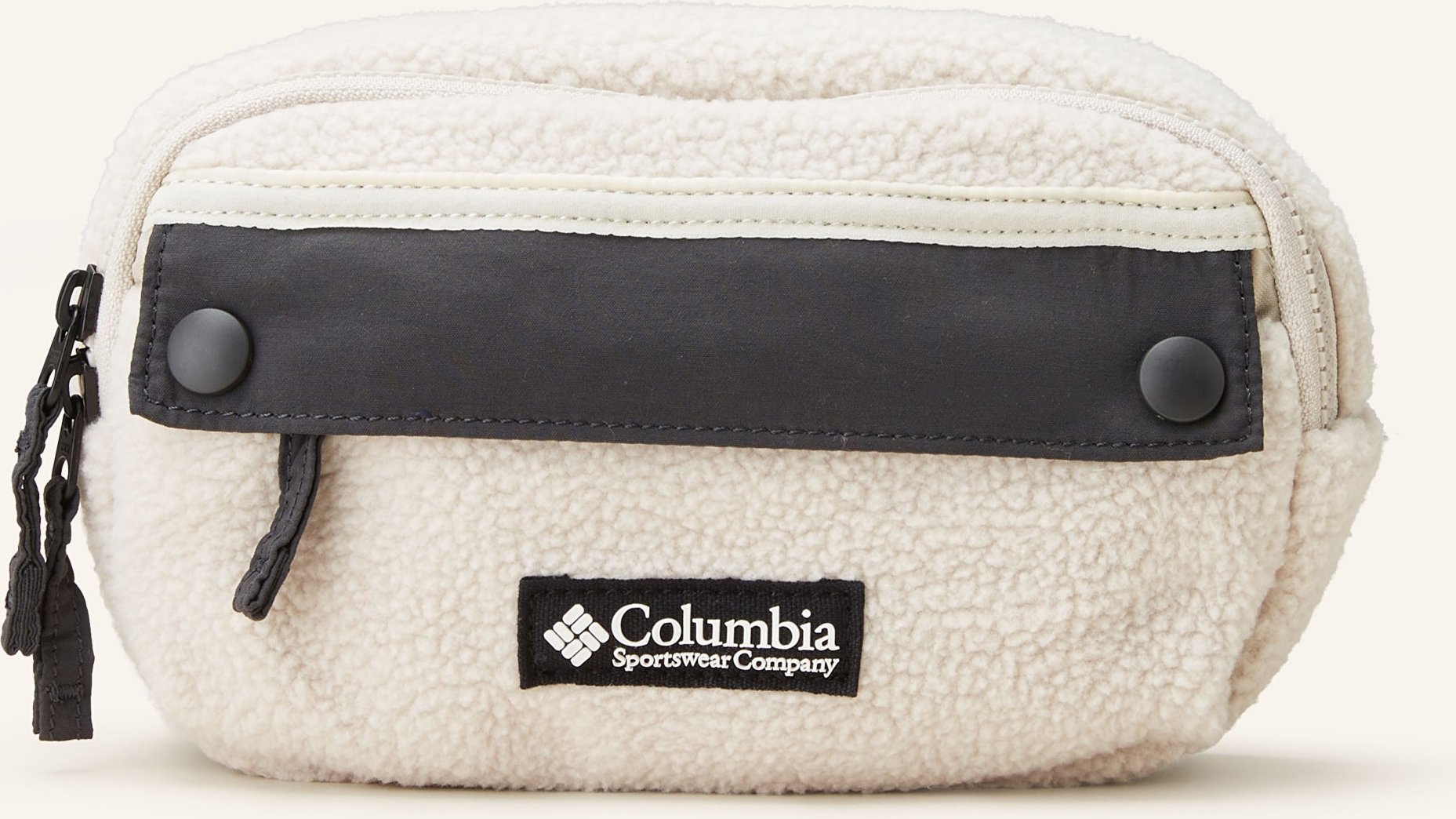 Thumbnail - Columbia Gürteltasche Mit Teddyfell beige