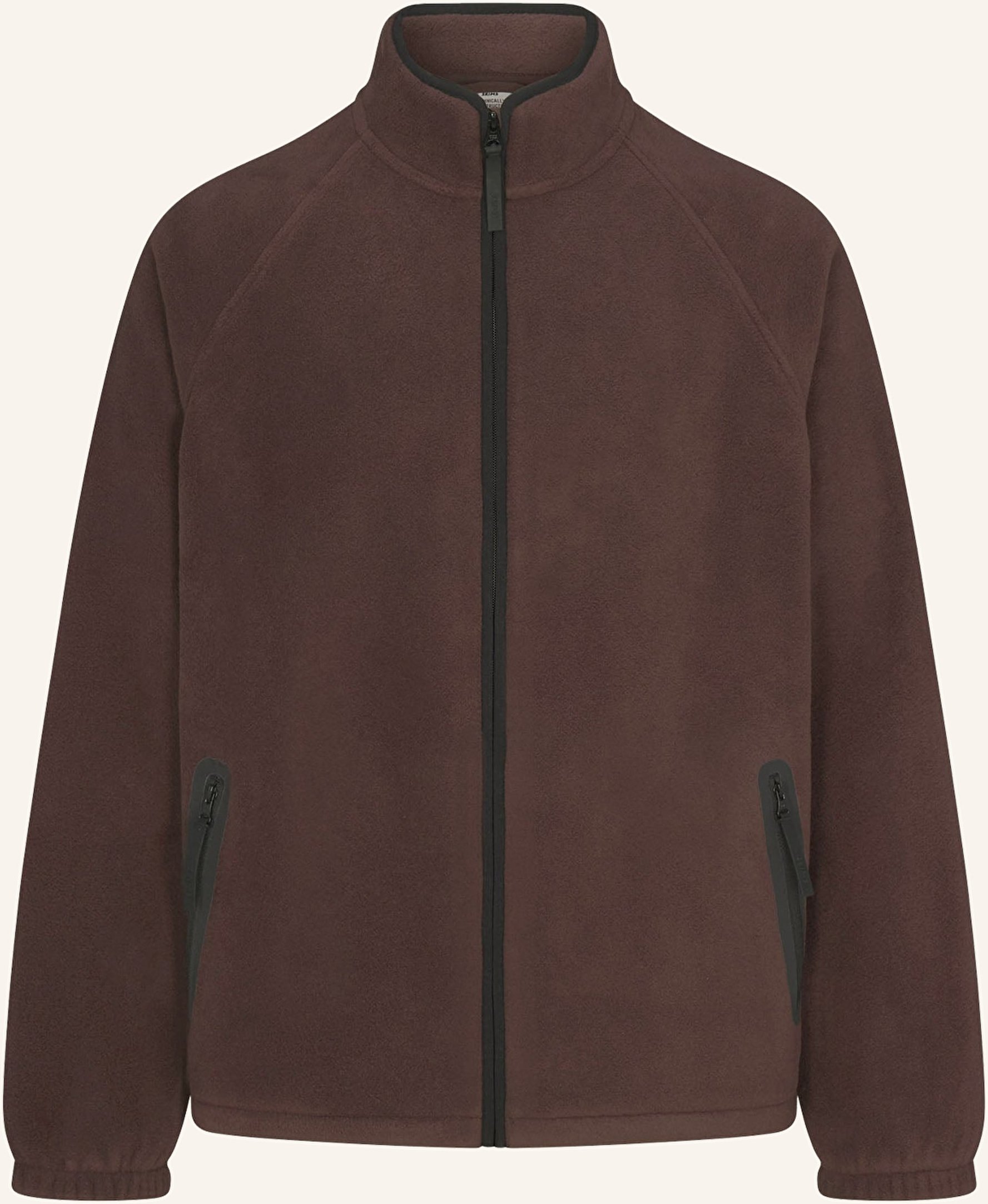 Skims Lounge-Fleecejacke Arctic Fleece braun