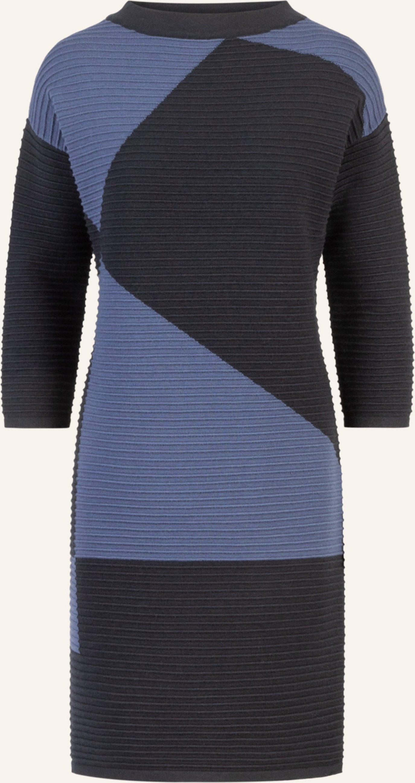 Thumbnail - Apart Colorblocking Strickkleid blau