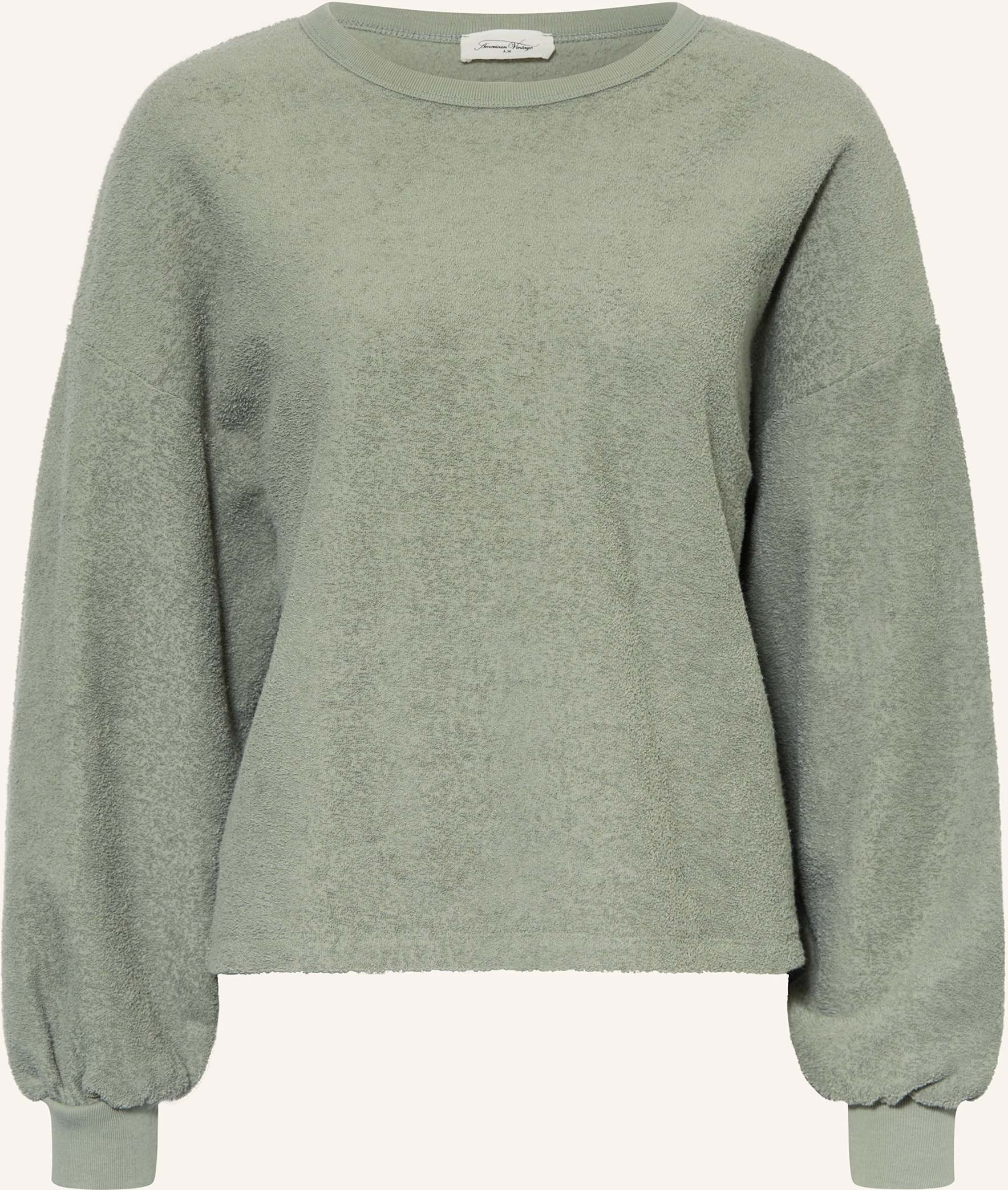 American Vintage Sweatshirt Bobypark gruen