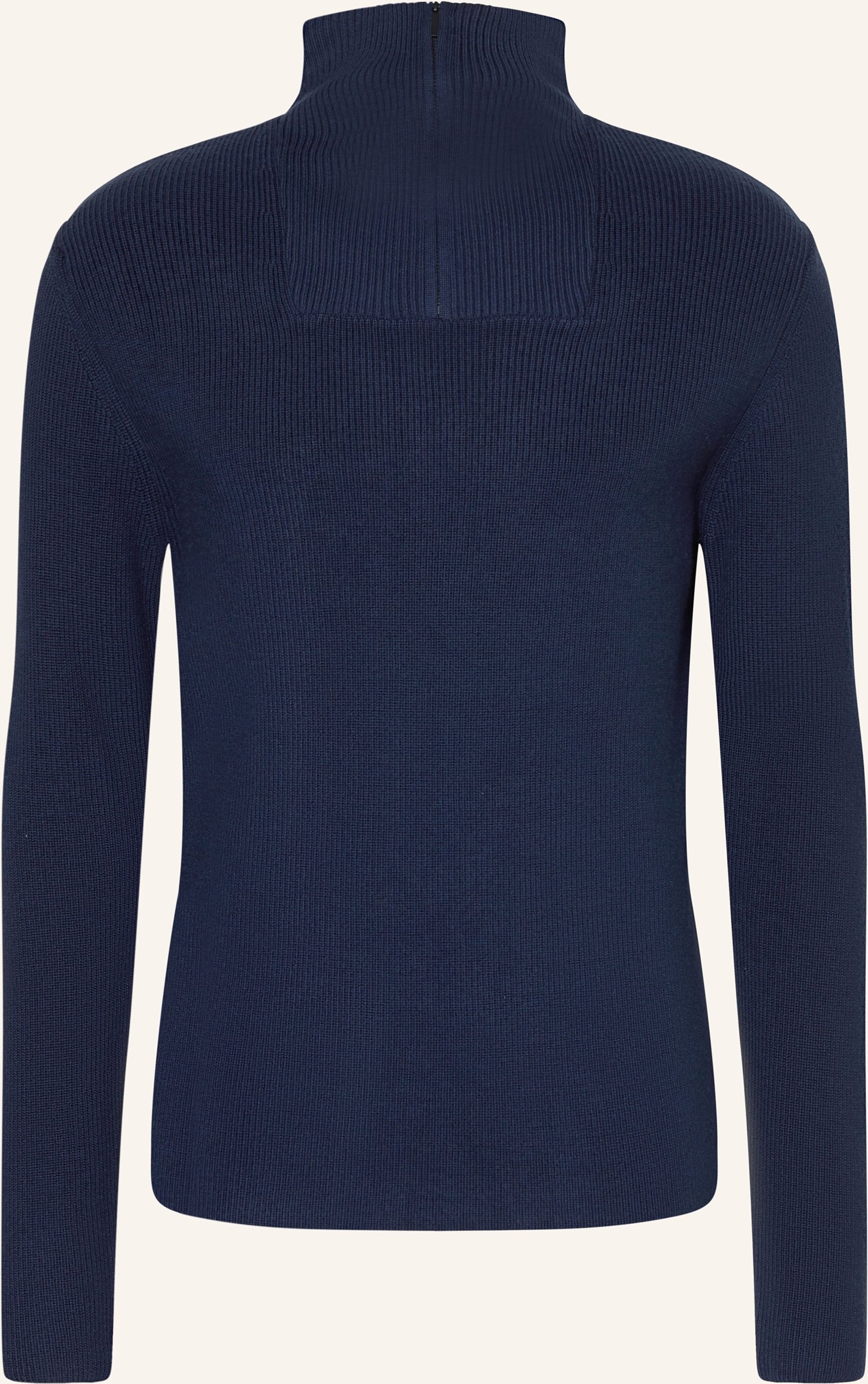 Knowledgecotton Apparel Troyer Aus Merinowolle blau