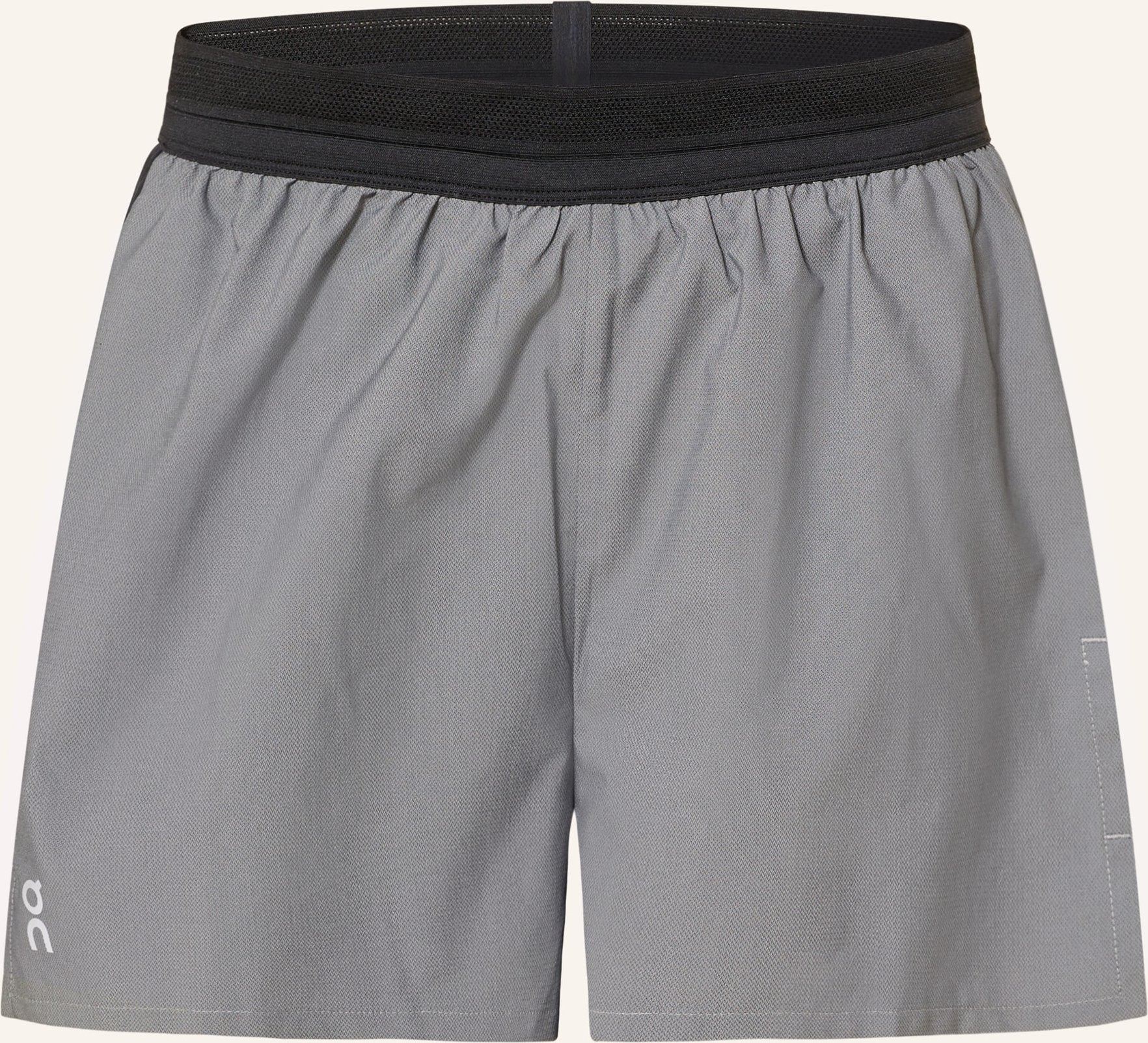 On 2-In-1-Laufshorts Lumos grau