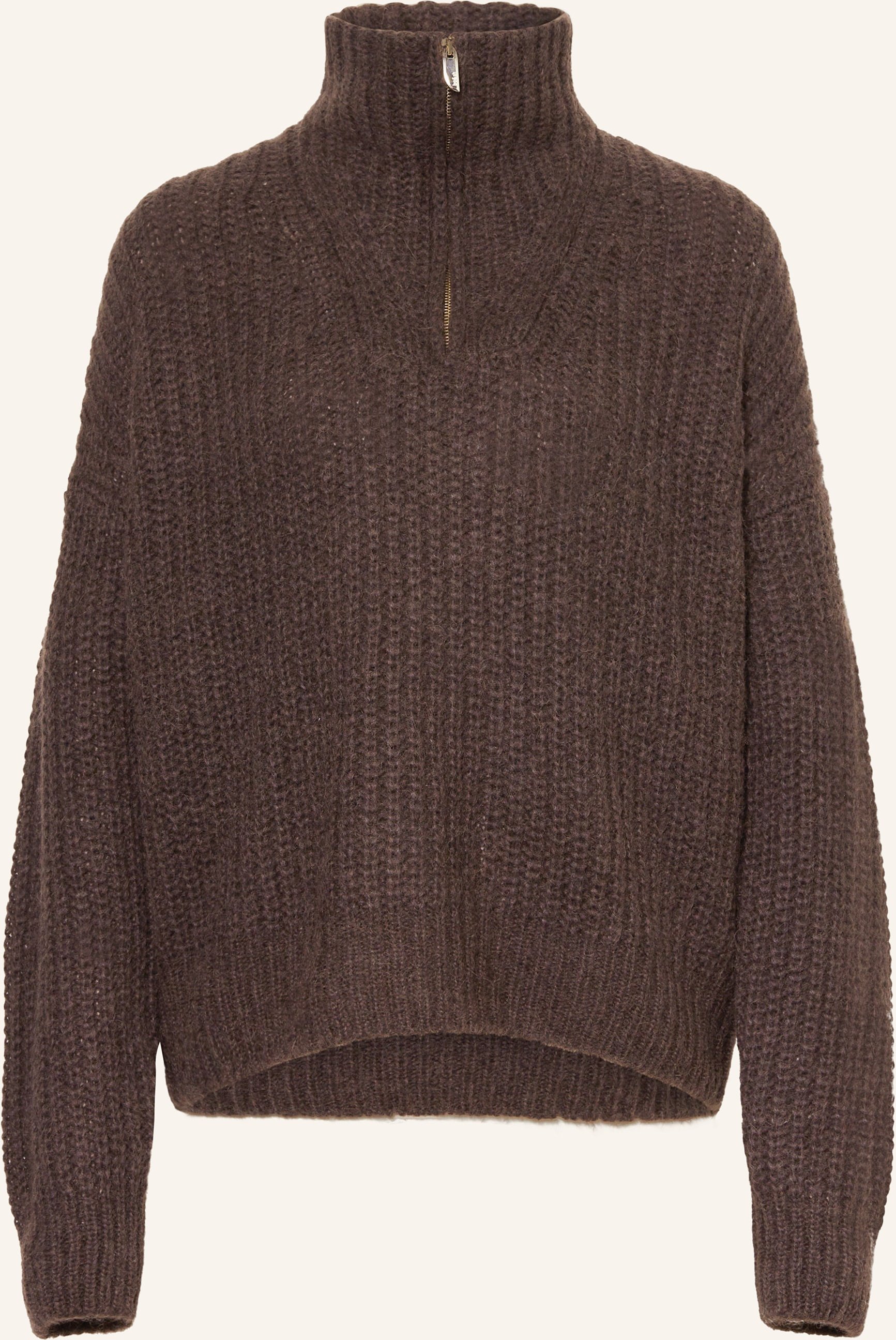 Ba&Sh Troyer Beltane Mit Alpaka braun