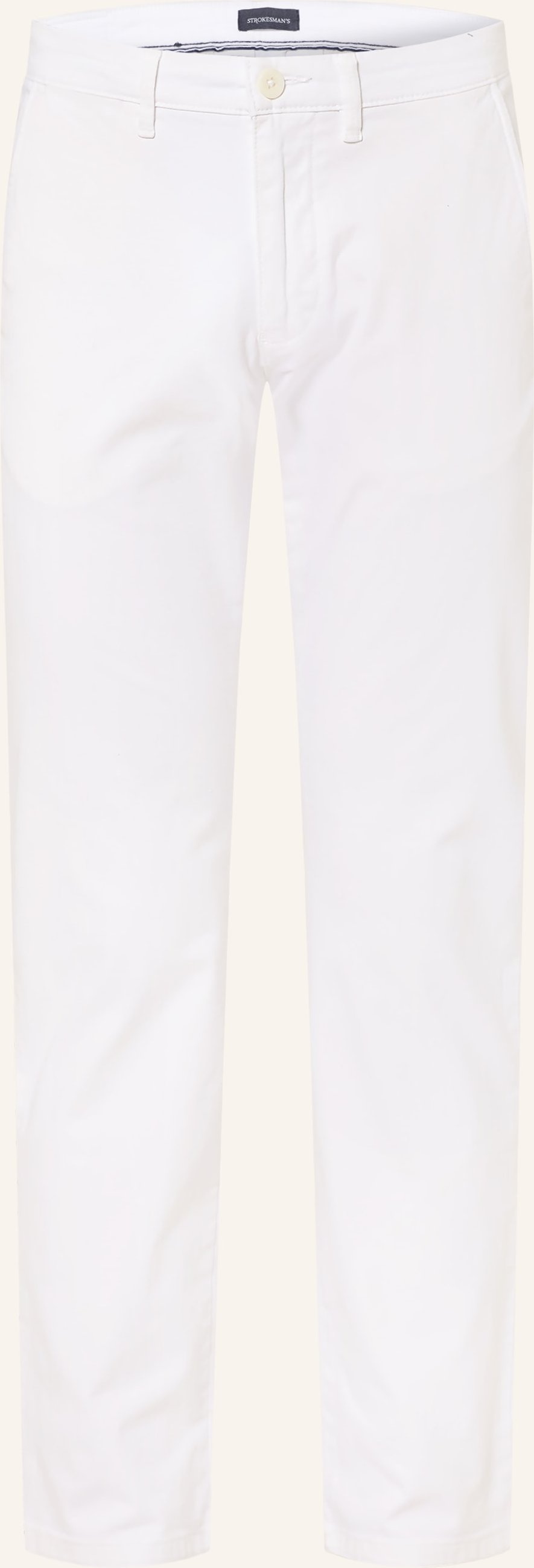 Strokesman's Chino Regular Fit weiss