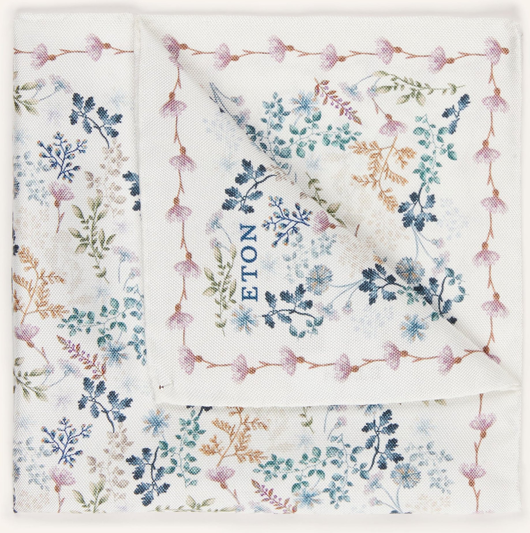 Eton Einstecktuch weiss