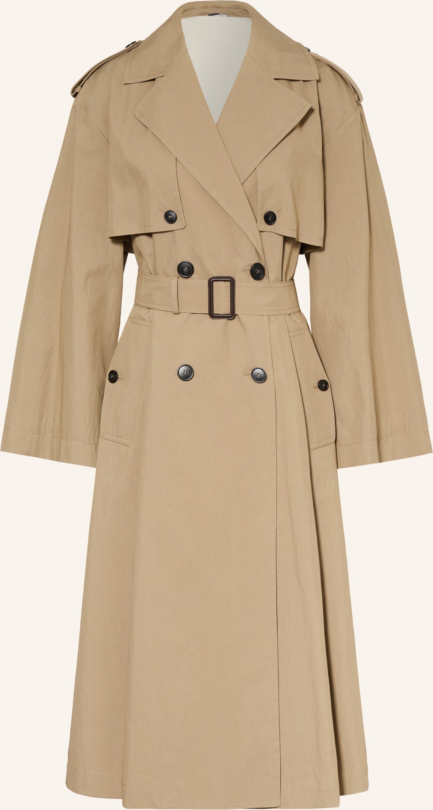 Weekend Max Mara Oversized-Trenchcoat Giunchi braun
