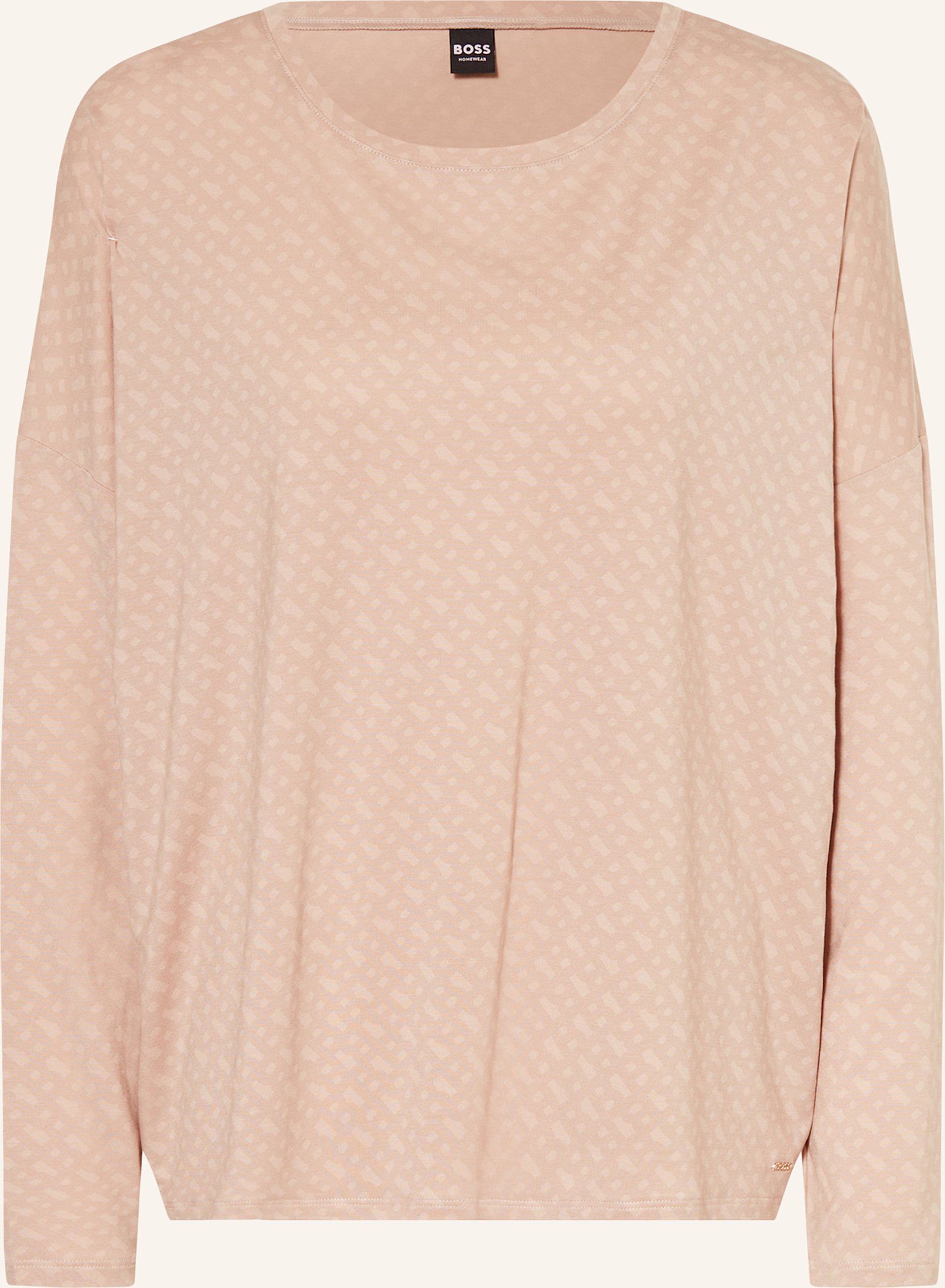 Boss Schlafshirt B Logo beige