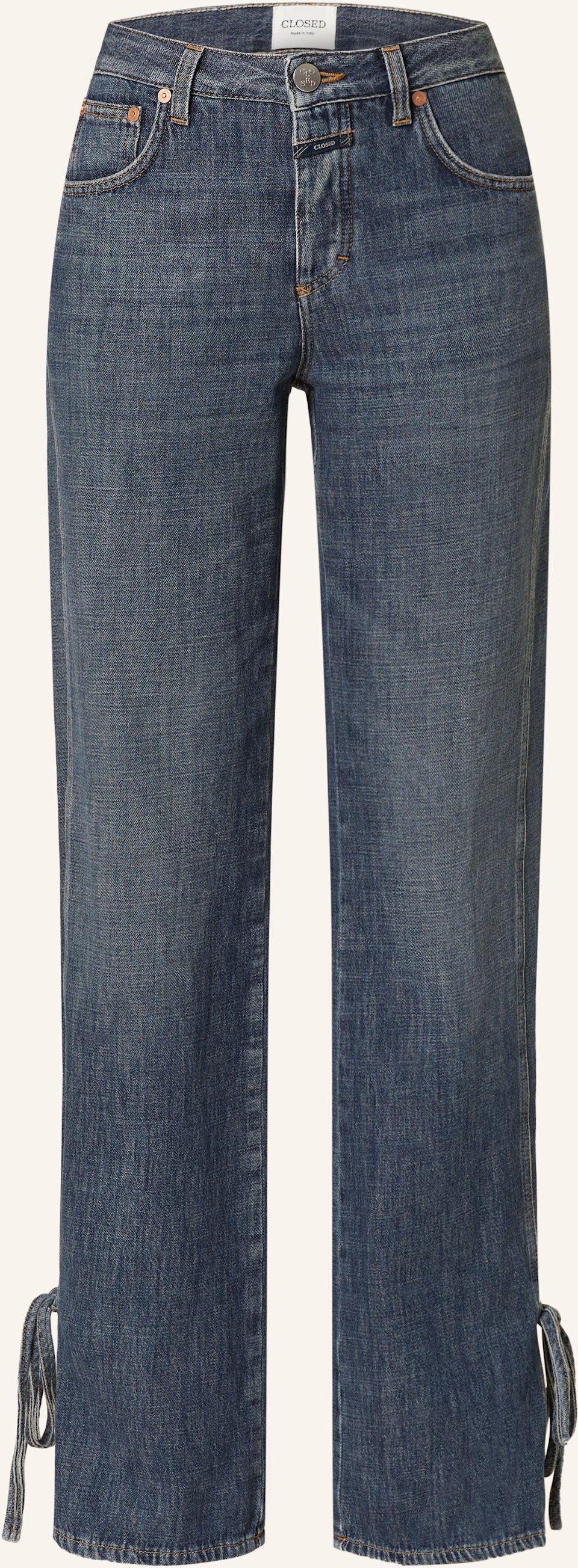 Closed Wide Leg Jeans Gillan blau