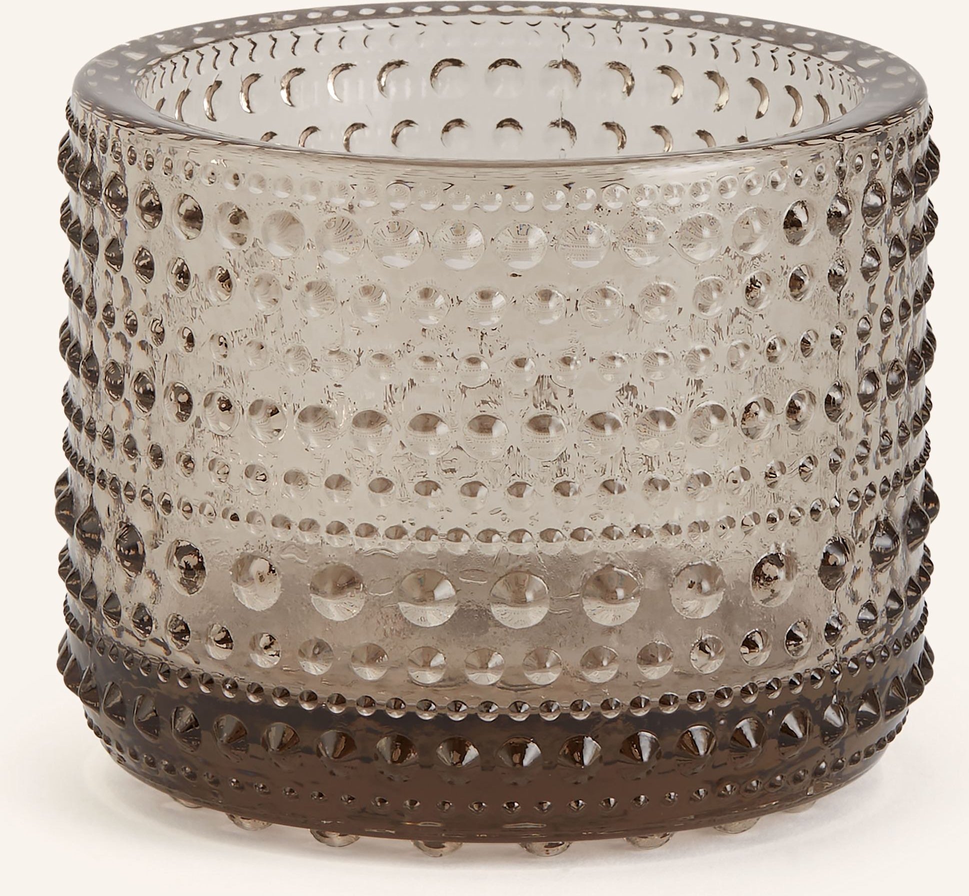 Iittala Teelichthalter Kastehelmi beige